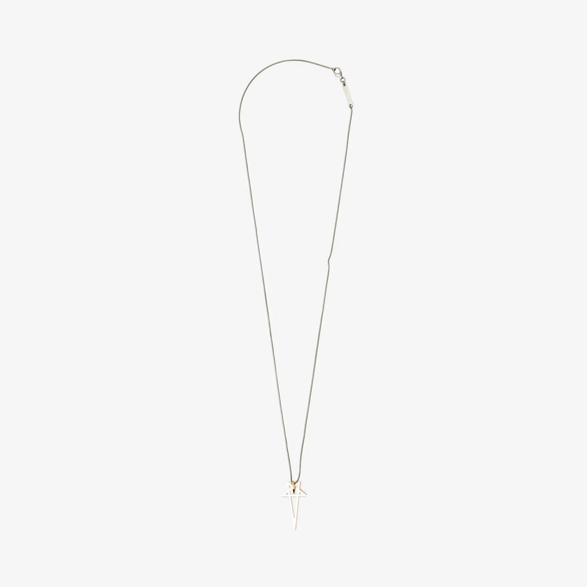 Rick Owens Pentagram Charm Necklace ゴールド｜Feuille