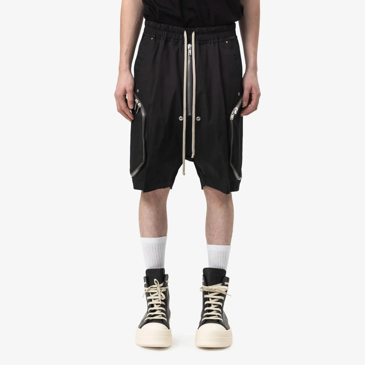 Rick Owens ハイザー ベラ ショーツ ブラック｜Feuille