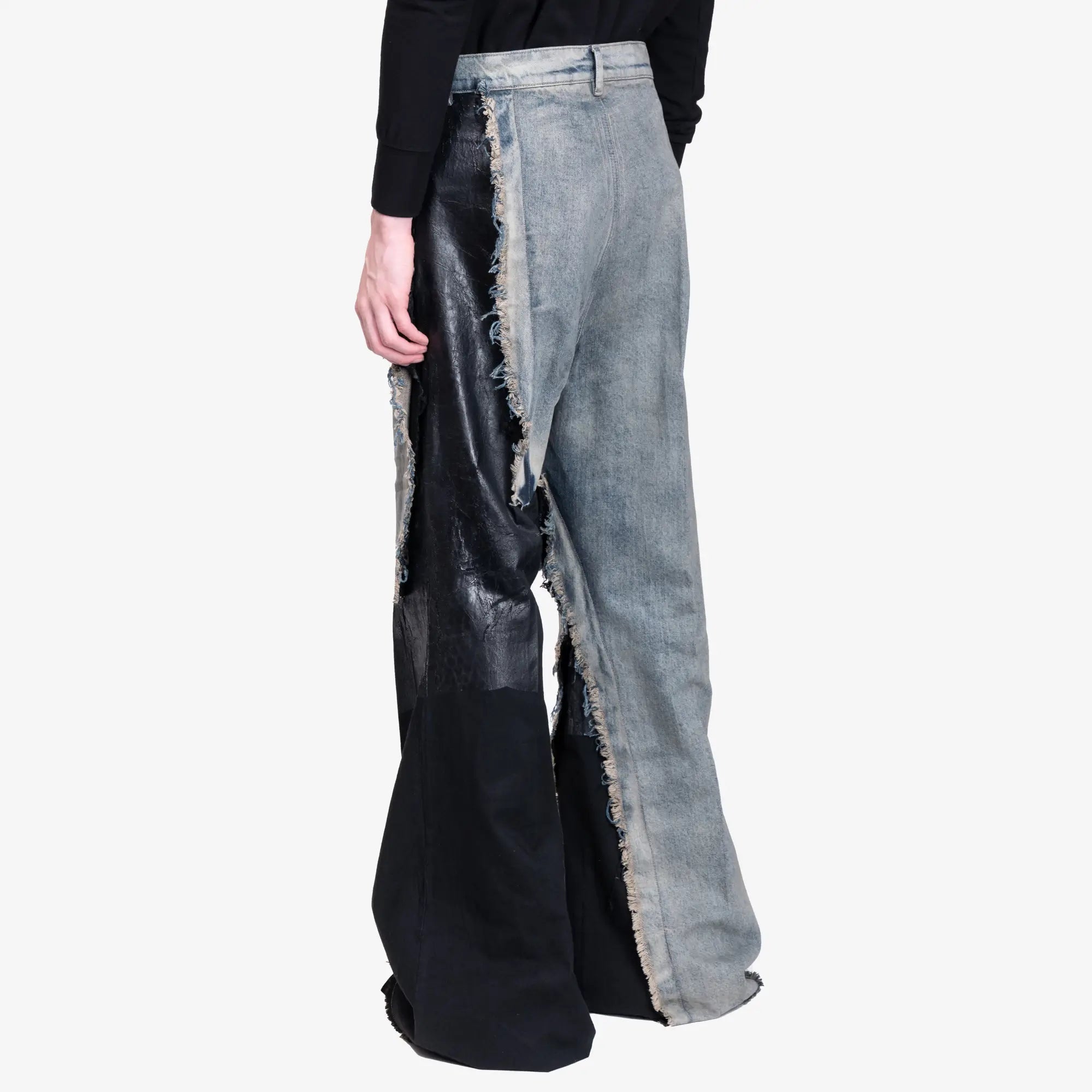 Rick Owens Joris Trousers Dirty Hustler/Black - 4