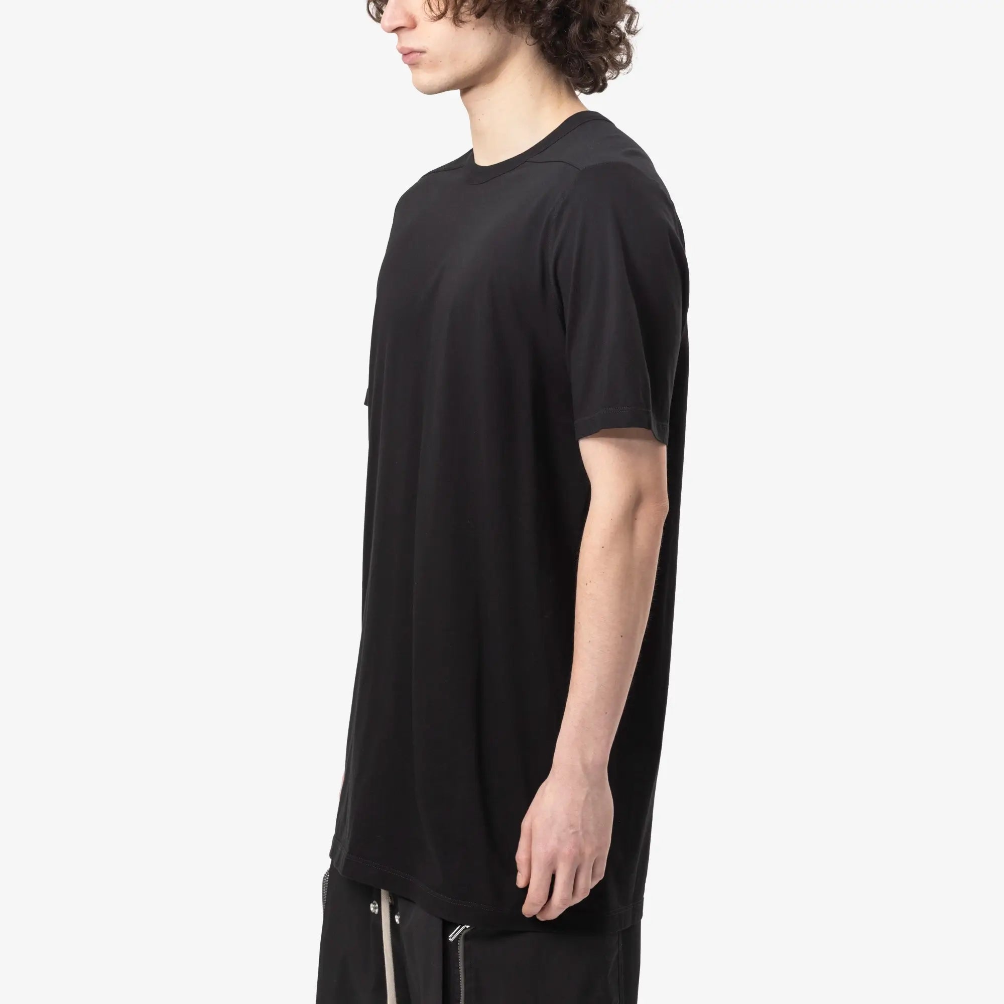 Rick Owens Level T-Shirt Black - 3