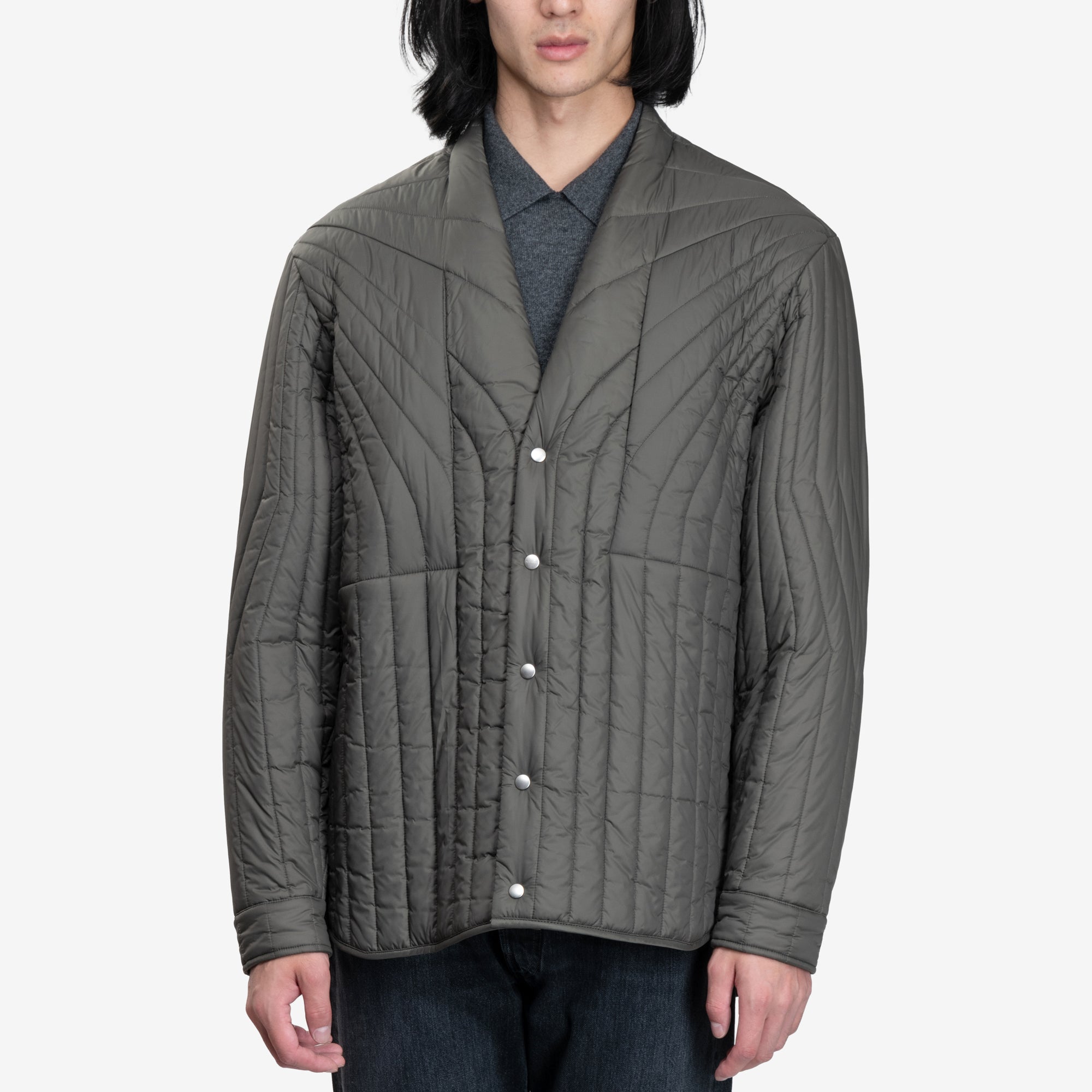 Photo of Rick Owens Long Sleeve Quilted Liner - 1