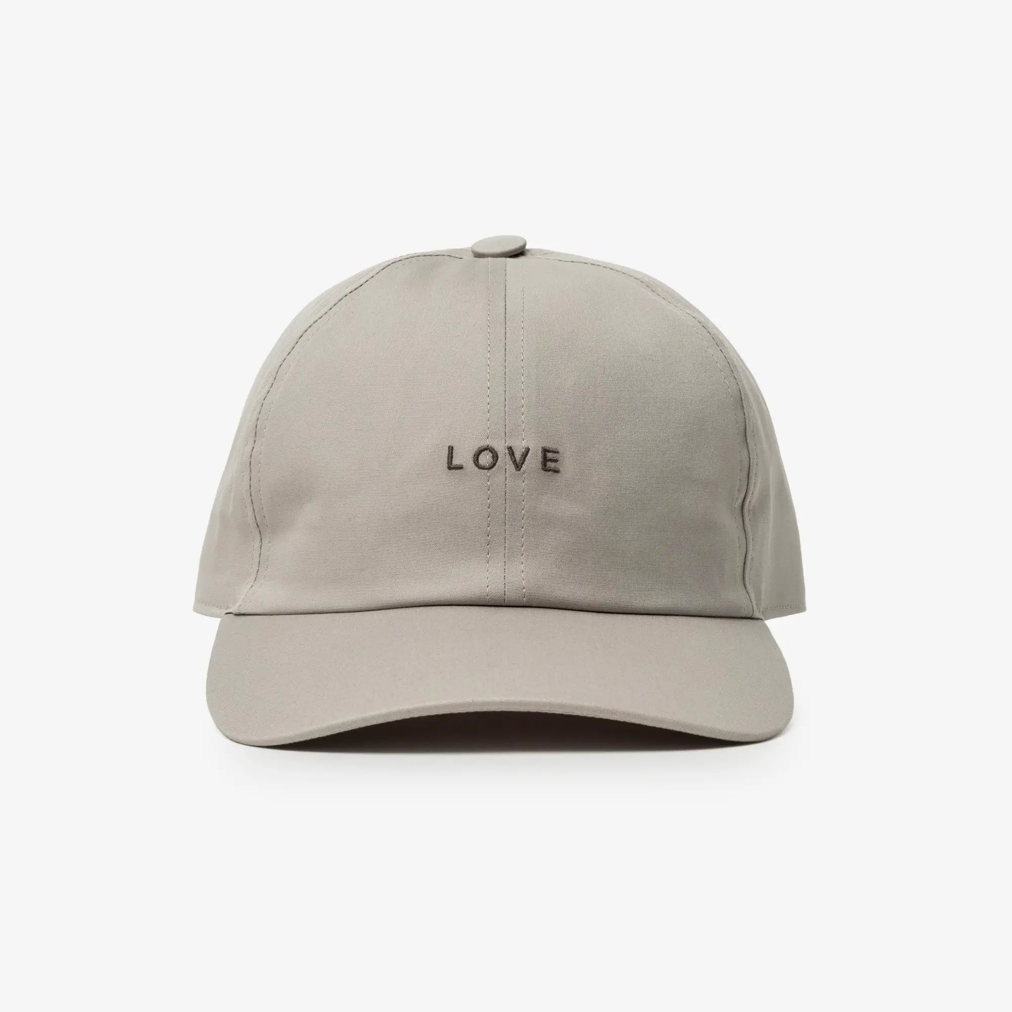 Rick Owens LOVE Baseball Cap Pearl - 1