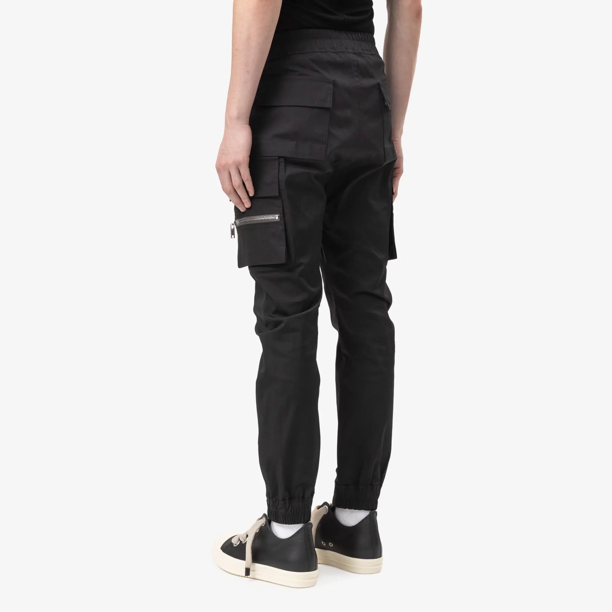 Rick Owens Mastodon Cargo Pants Black - 4