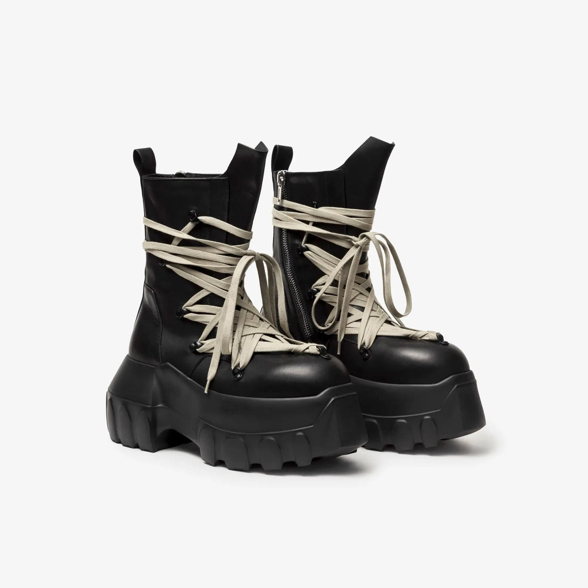 Rick Owens メガレース メガトラクター ブーツ ブラック|Feuille Rick Owens メガレース メガトラクター ブーツ ブラック|Feuille