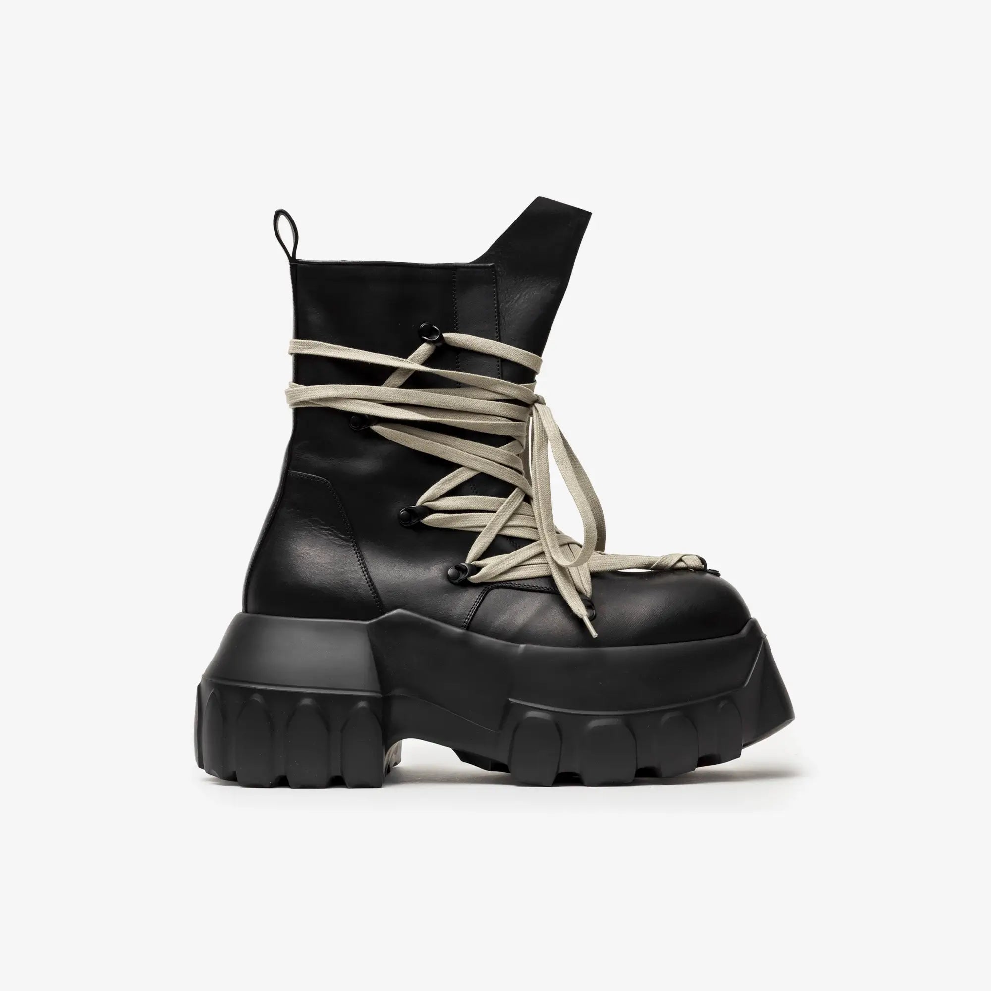 Rick Owens メガレース メガトラクター ブーツ ブラック｜Feuille