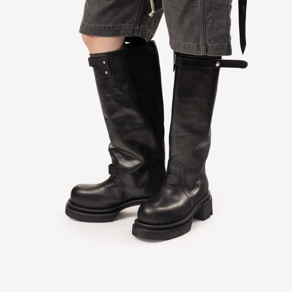 Rick Owens Naska Bogun Boots Black-2