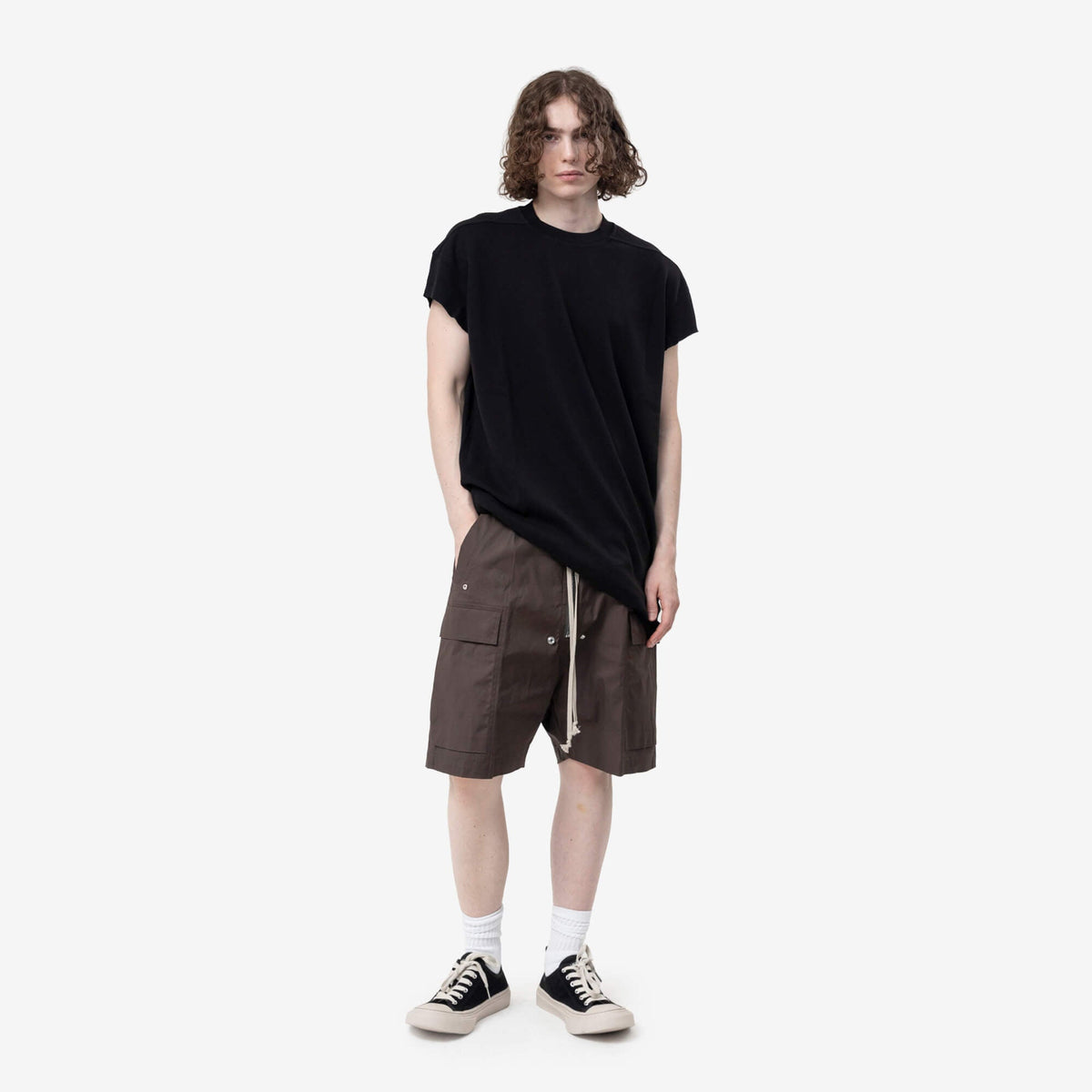 Rick Owens Ricks Jumbo T-Shirt Black-2
