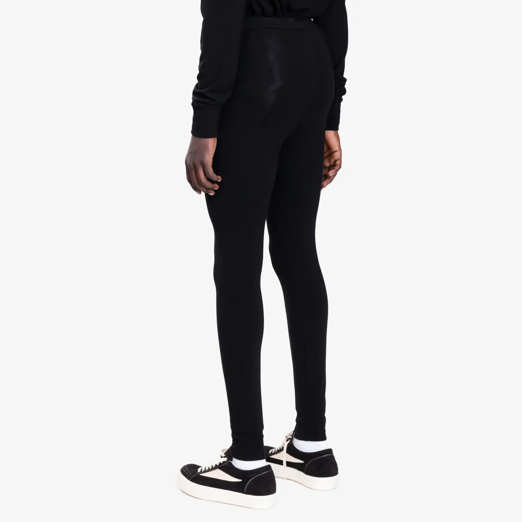 Rick Owens Thermal Leggings Black - 4