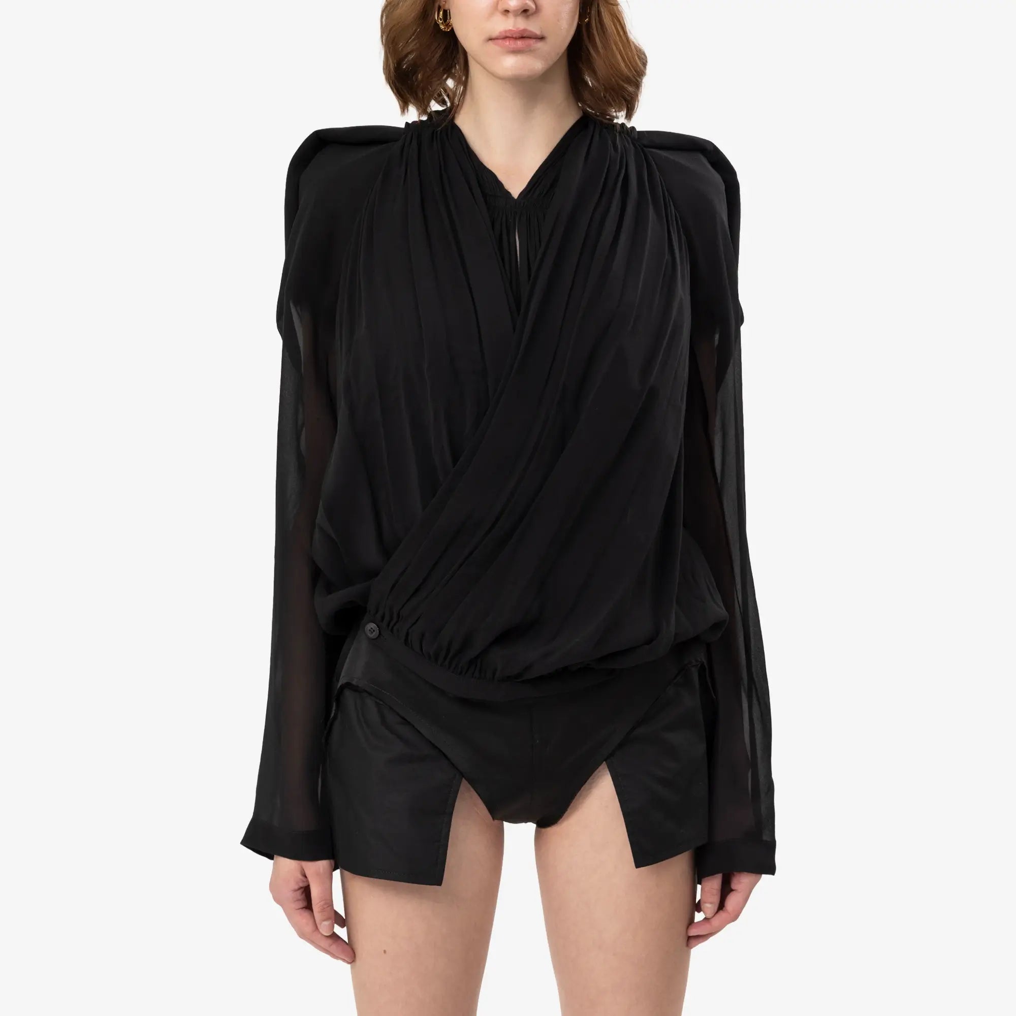 Rick Owens Womens Maria Jacket Black - 1