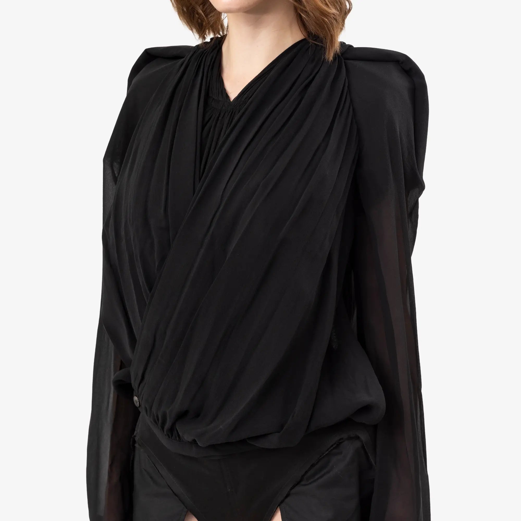 Rick Owens Womens Maria Jacket Black - 5