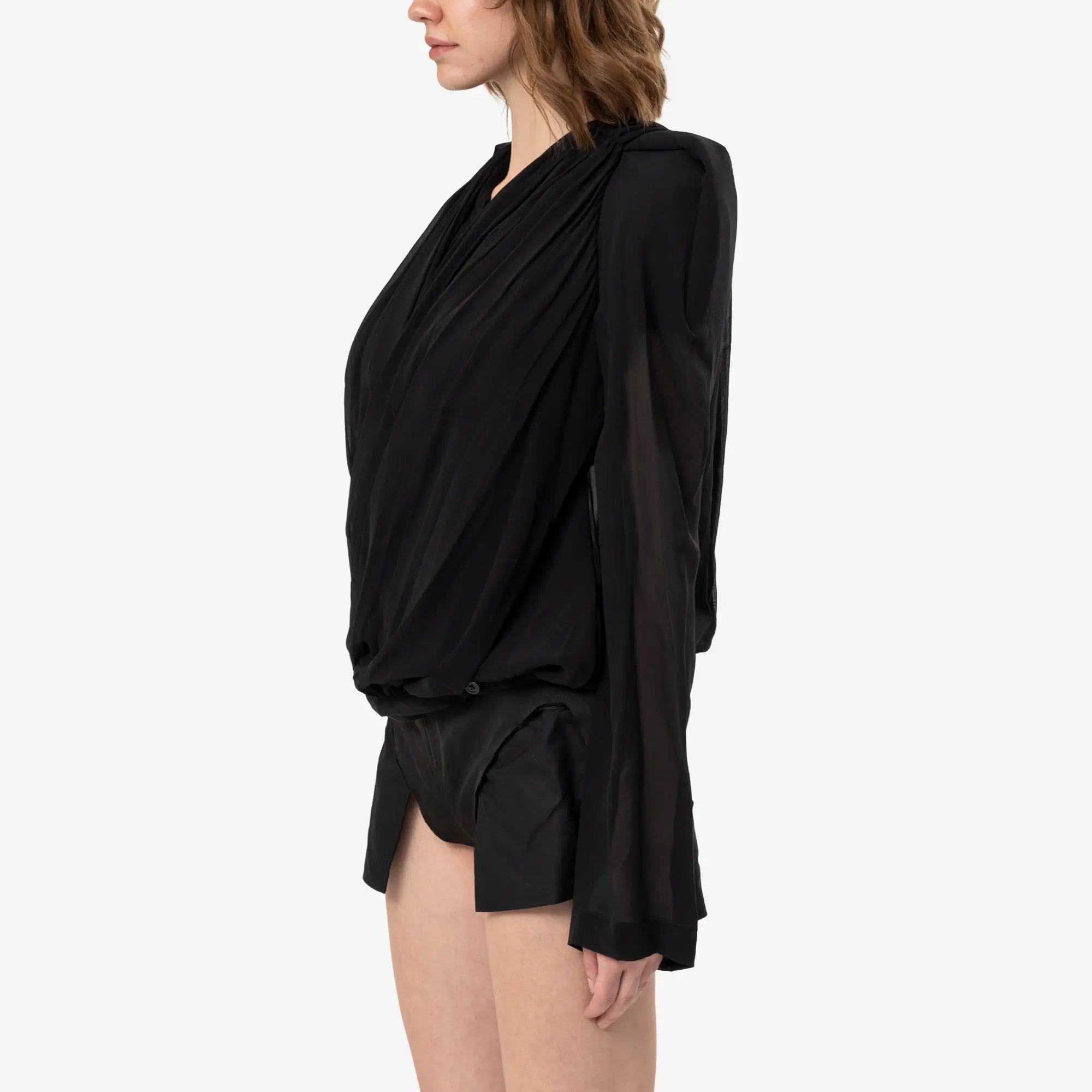 Rick Owens Womens Maria Jacket Black - 3