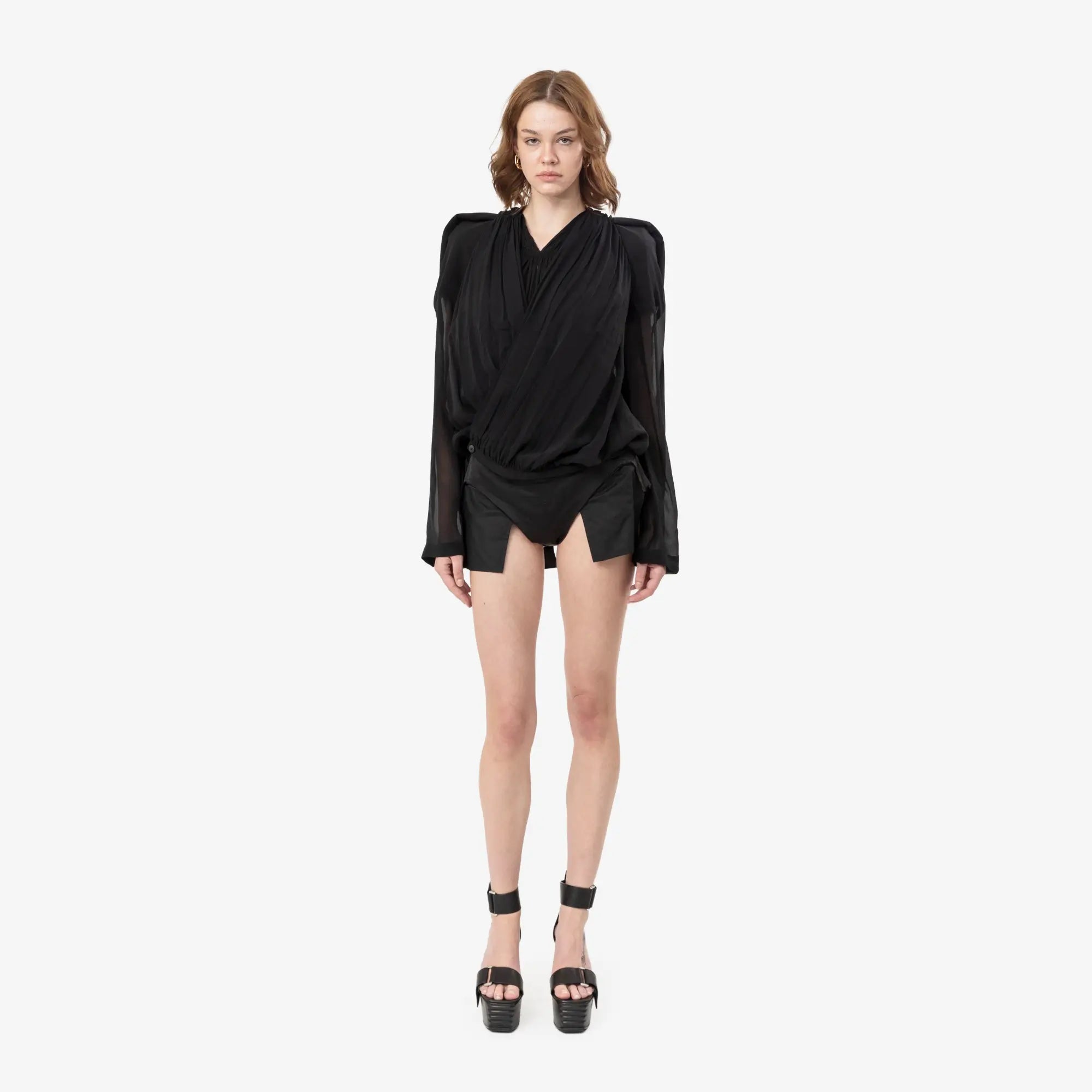 Rick Owens Womens Maria Jacket Black - 2
