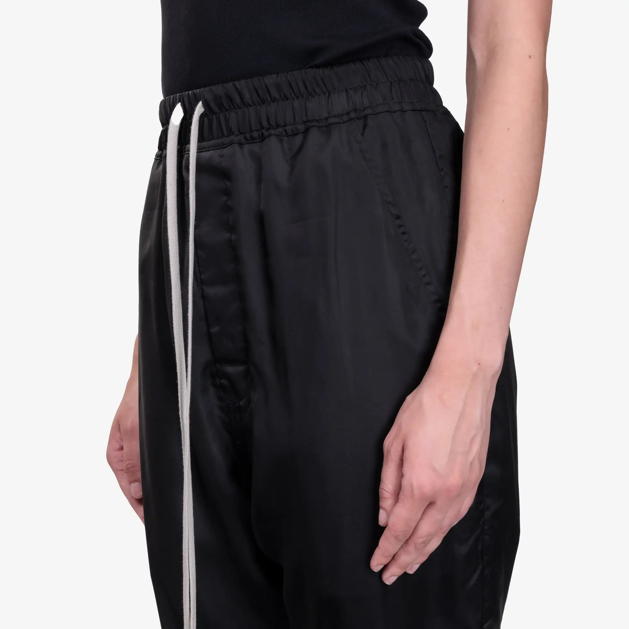 Rick Owens Womens Tecuatl Track Pants Black - 6