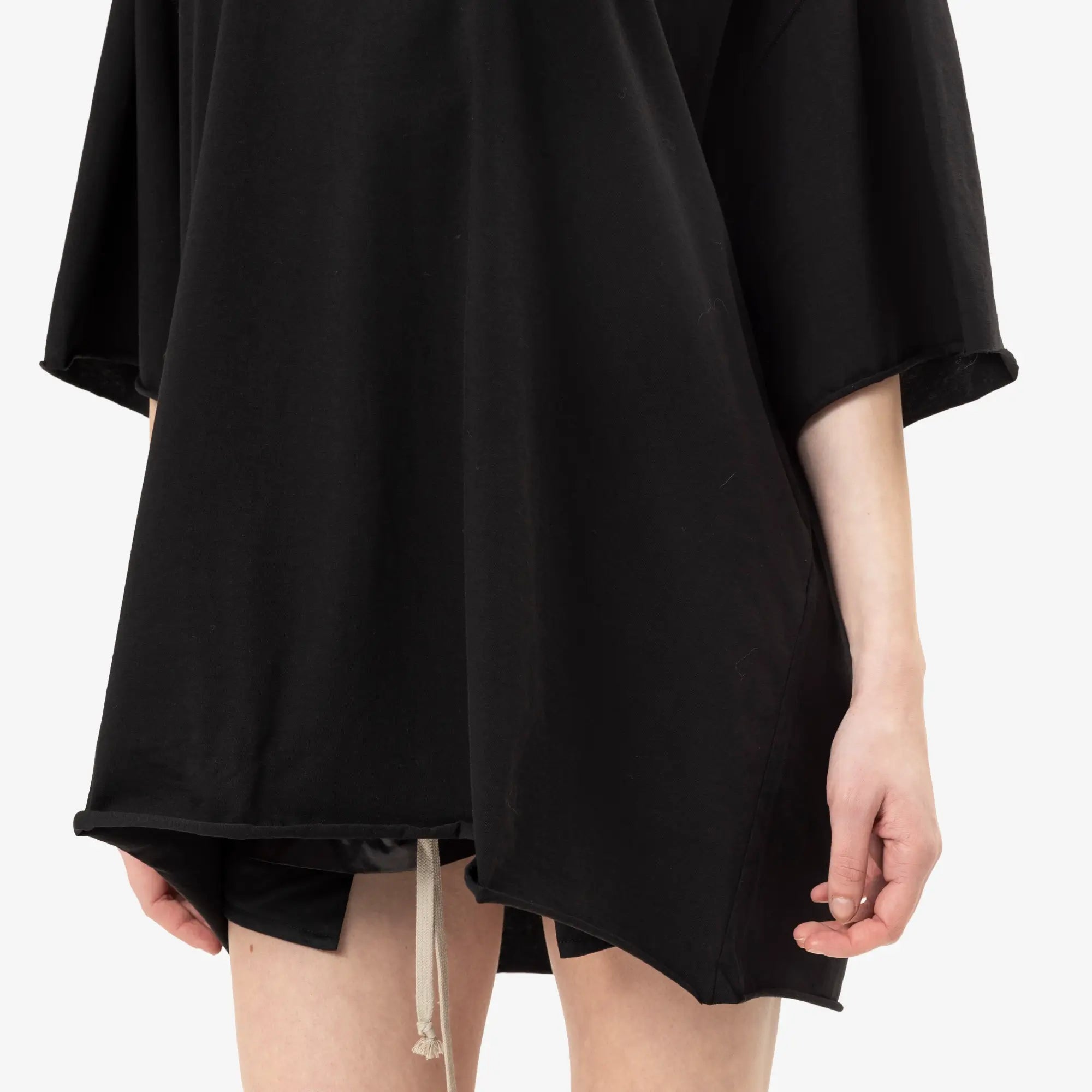 Rick Owens Womens Tommy T-Shirt Black - 5