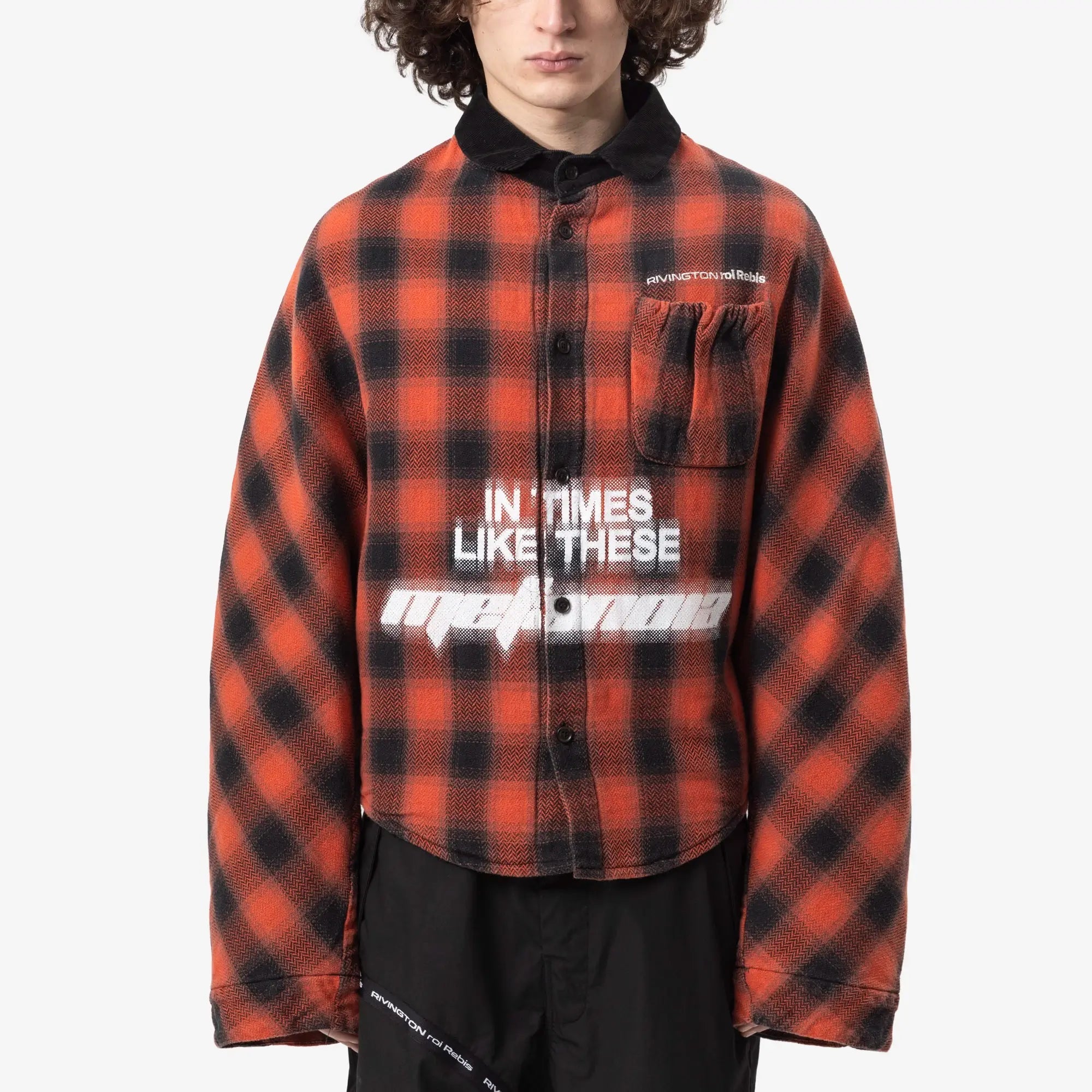 RRR123 In Times Like These Abraxas Shirt Red Plaid - 1