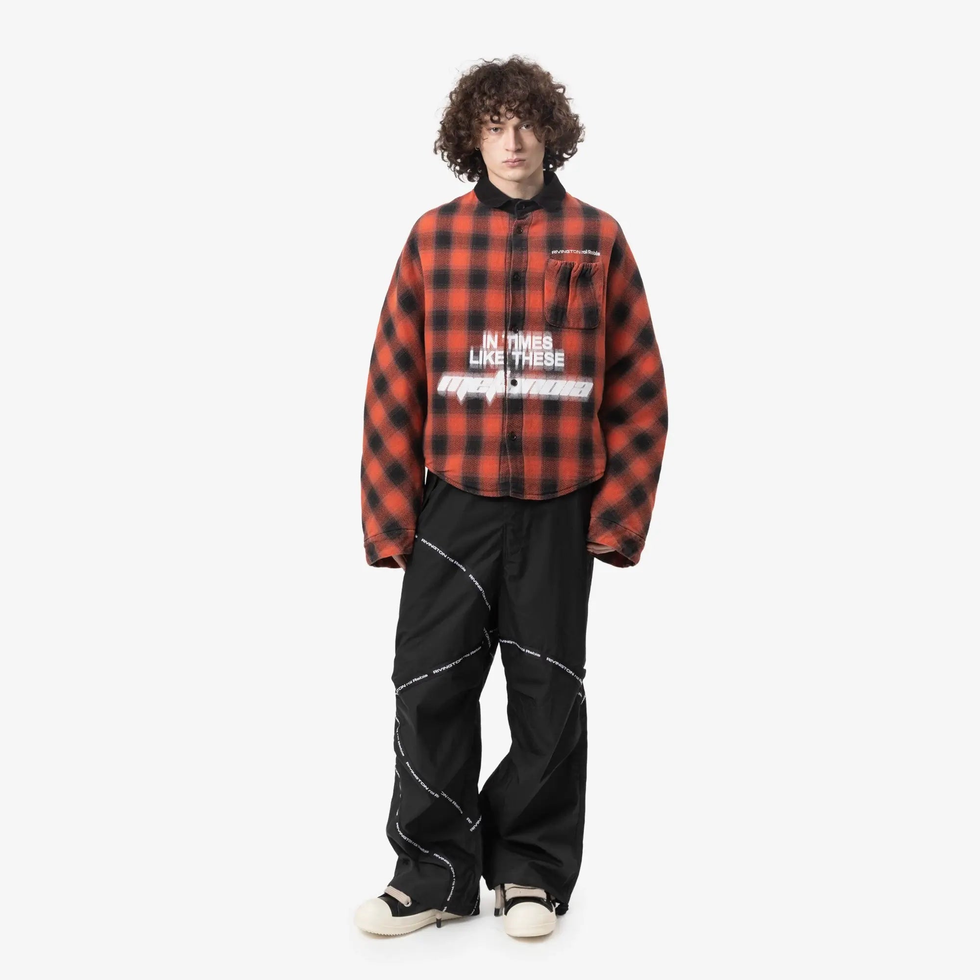 RRR123 In Times Like These Abraxas Shirt Red Plaid - 2