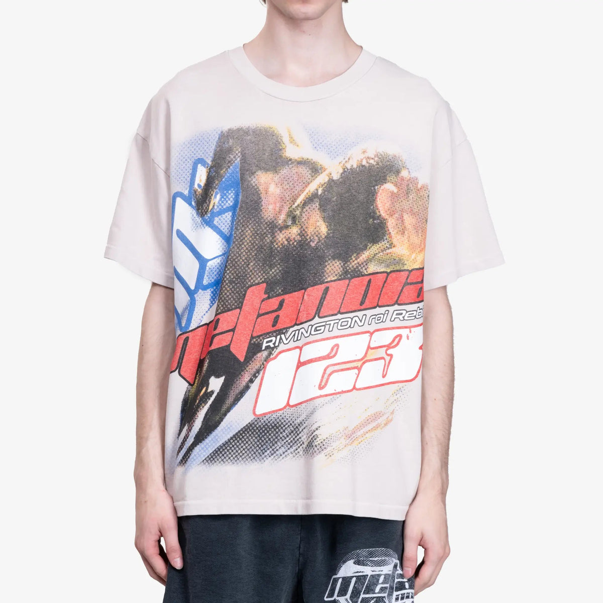 Rivington Roi Rebis メタマン Tシャツ グレー｜Feuille