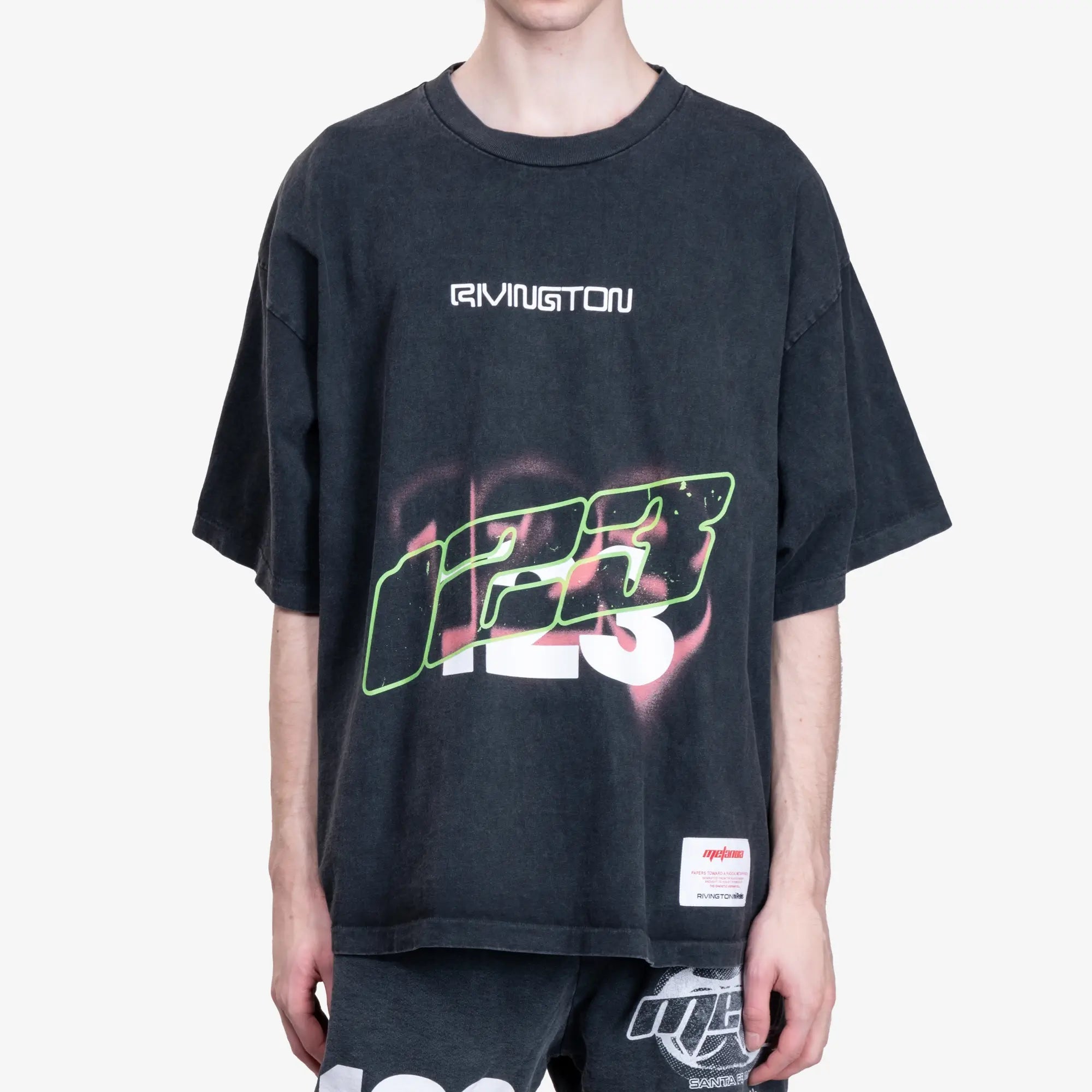 RRR123 Metaphor CVA T-Shirt Vintage Black - 1