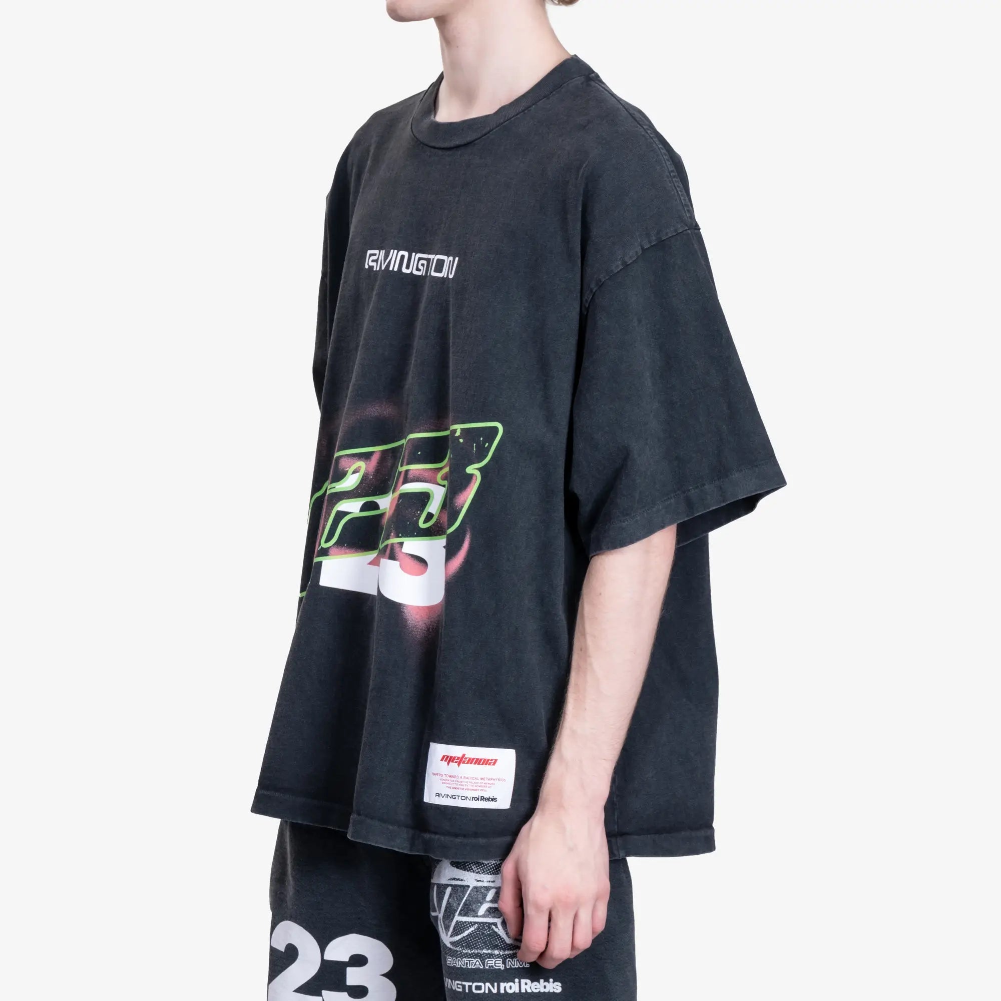 RRR123 Metaphor CVA T-Shirt Vintage Black - 3