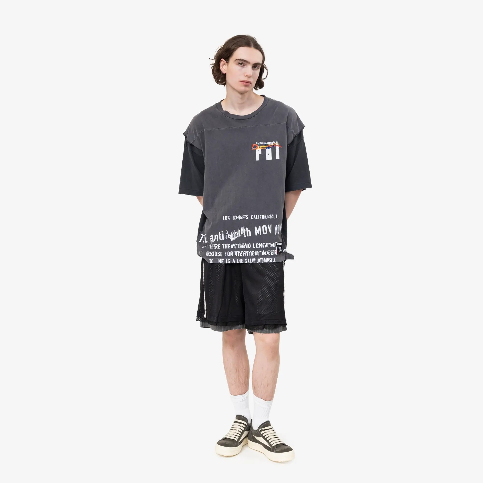 RRR123 Moda Apocrypha Quad T-Shirt Black - 2