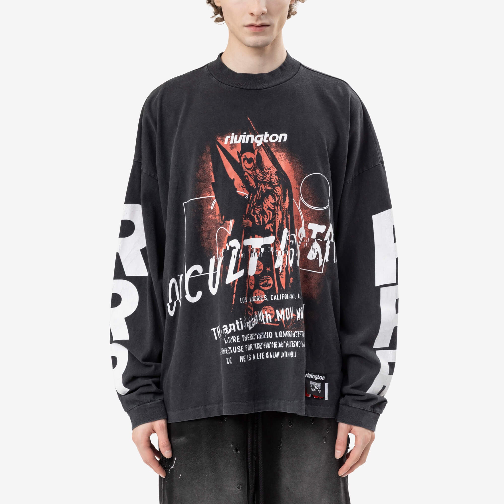 Rivington Roi Rebis Occultista LS T-Shirt Vintage Black | Feuille