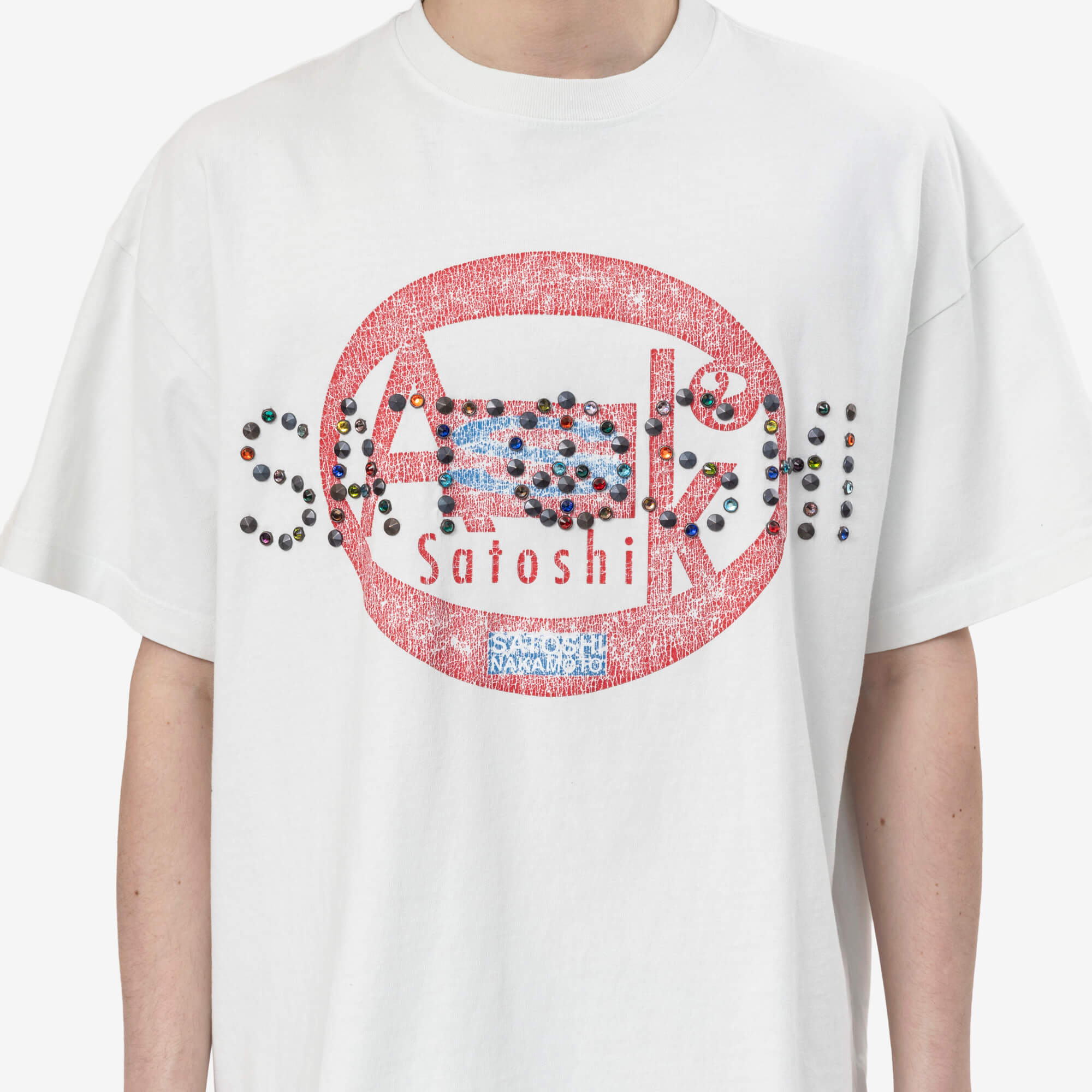 Satoshi Nakamoto Ask Satoshi T-Shirt White - 5