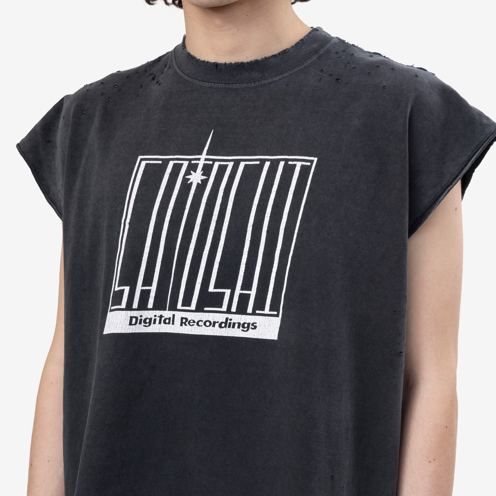 Satoshi Nakamoto Digital T-Shirt Washed Black - 5