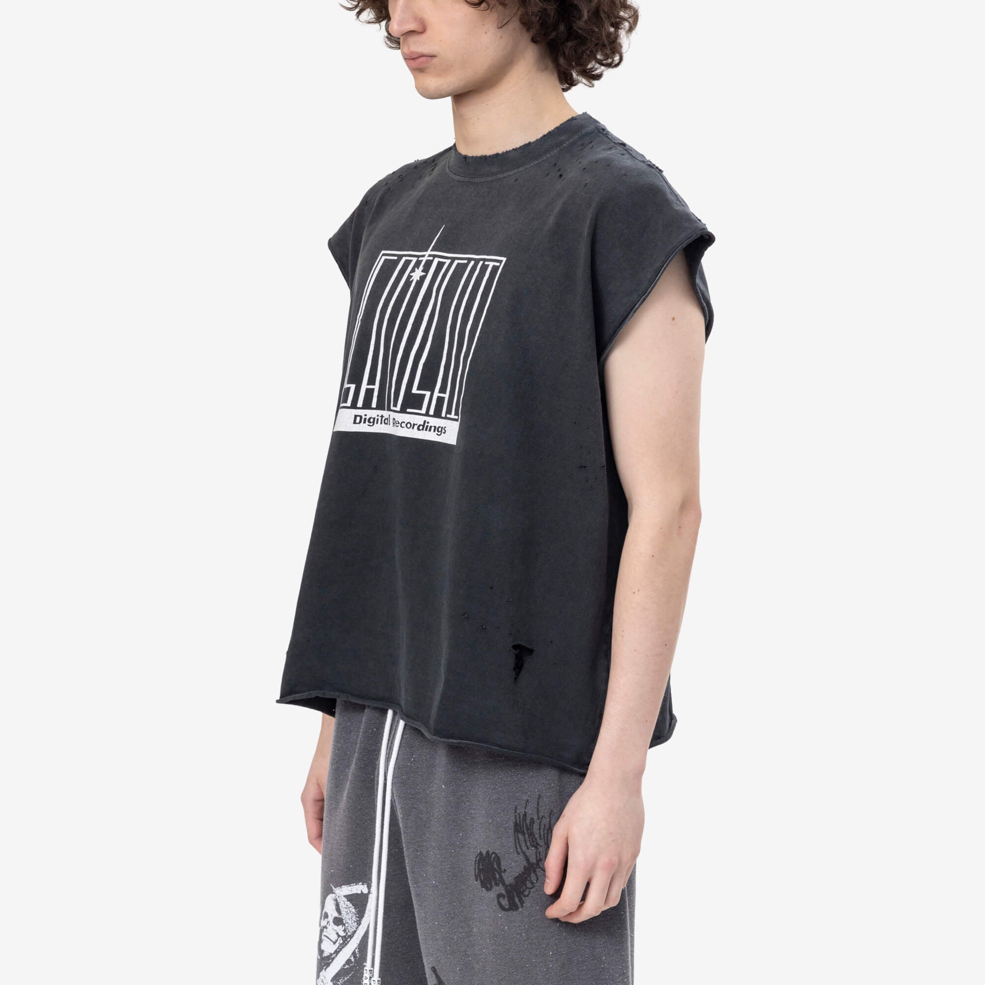 Satoshi Nakamoto Digital T-Shirt Washed Black - 3