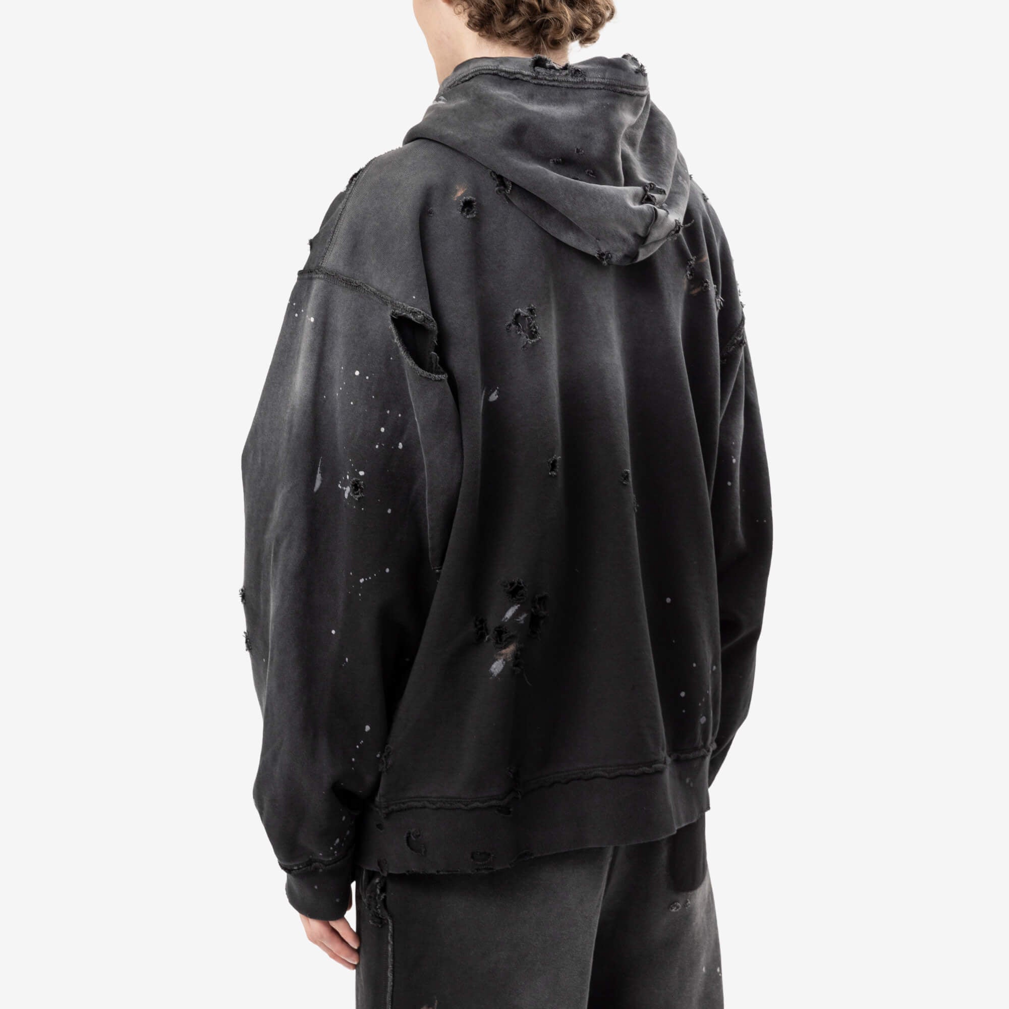 Satoshi Nakamoto Luke Fleece Hoody Black-5