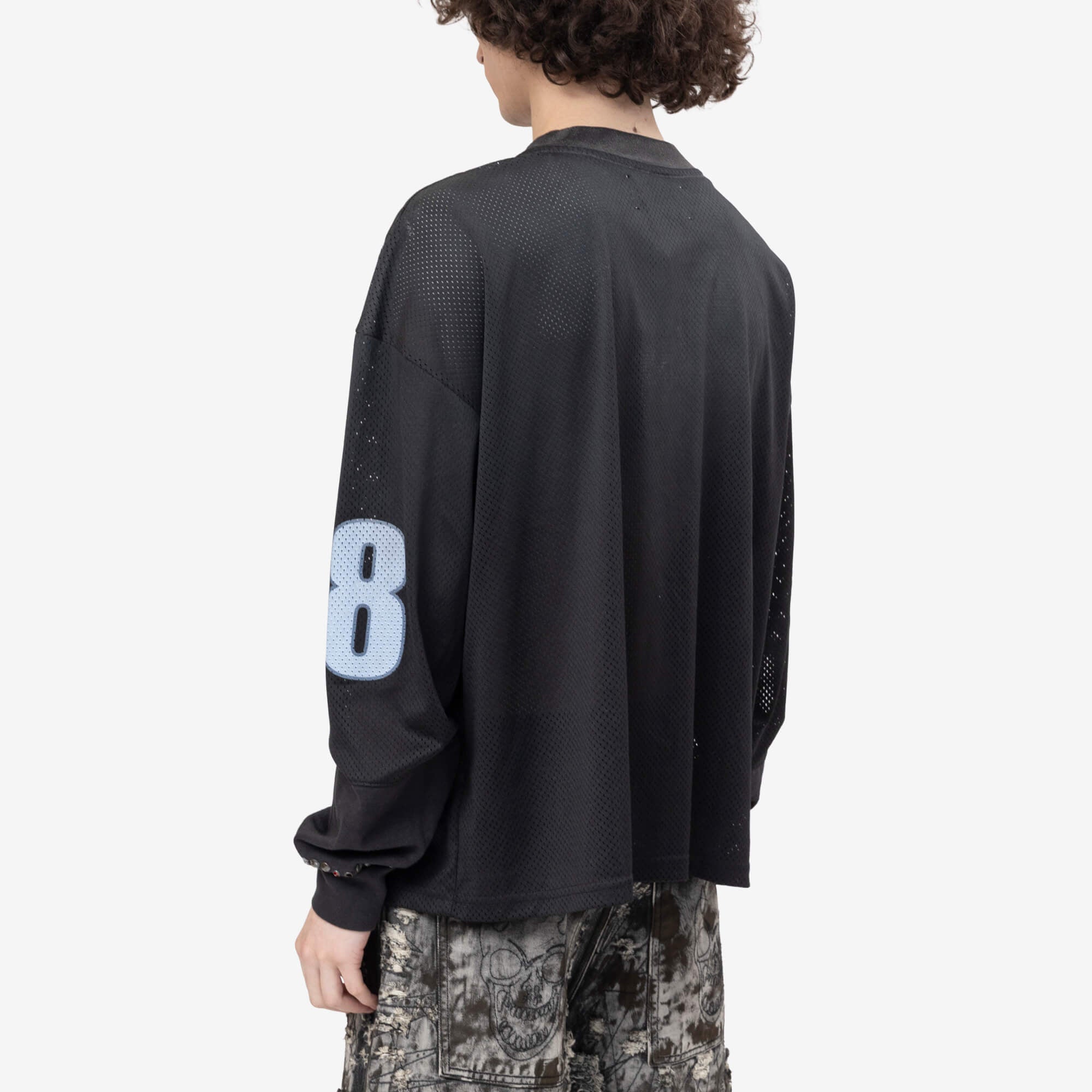 Satoshi Nakamoto Mesh Moto Jersey Black - 4