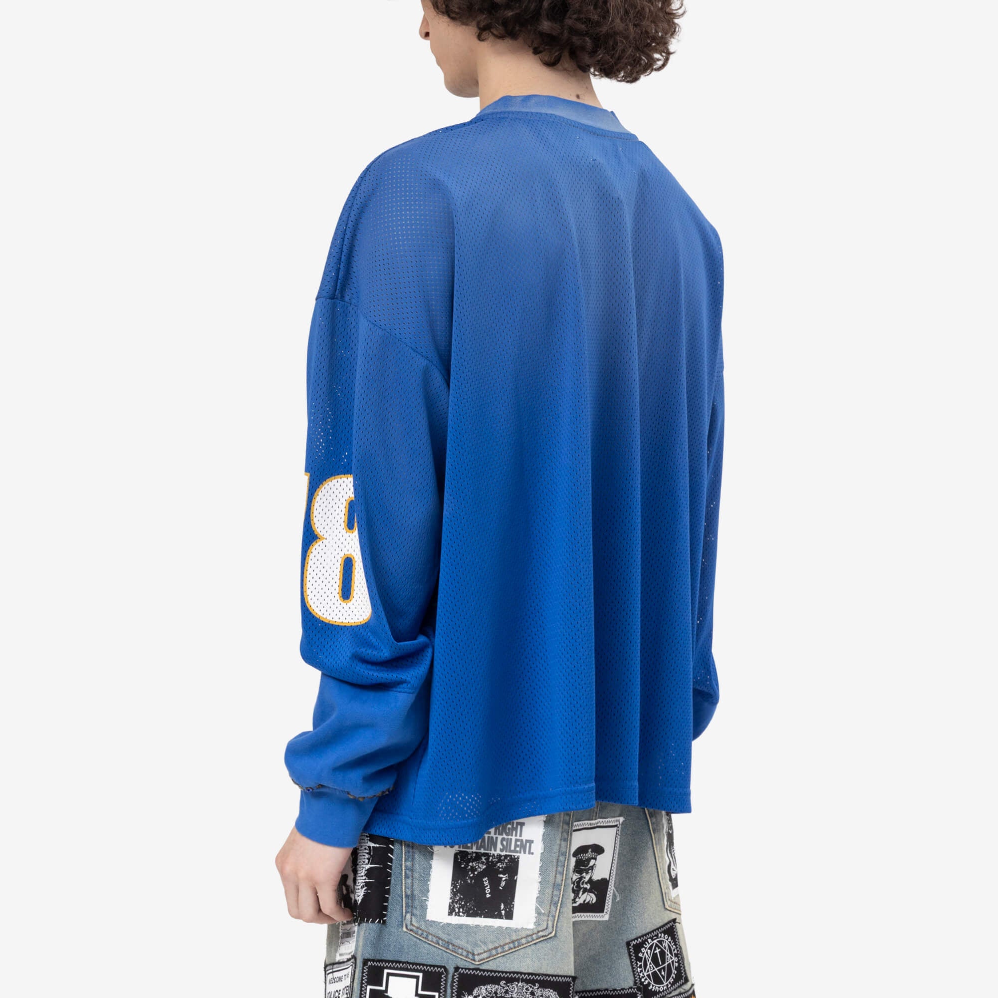 Satoshi Nakamoto Mesh Moto Jersey Blue - 4