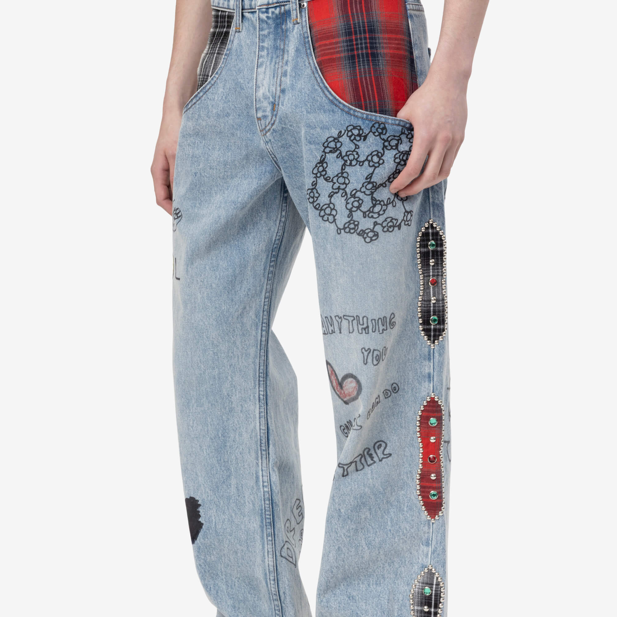 Satoshi Nakamoto Nessa Jeans Blue - 5