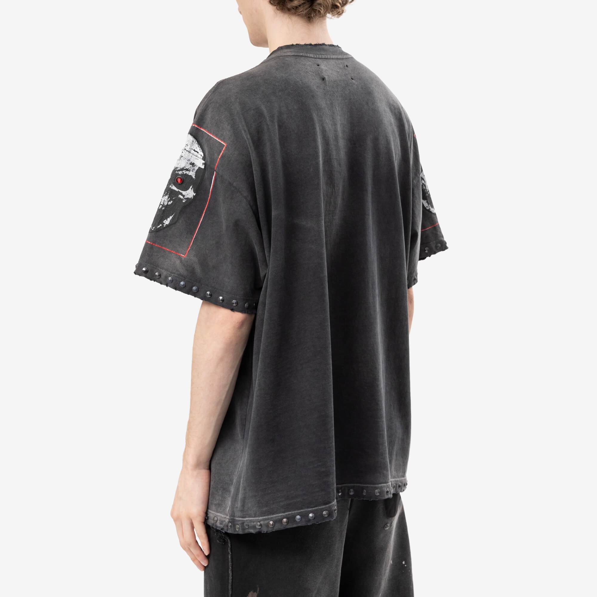 Satoshi Nakamoto Satoshi Sent Me T-Shirt Washed Black-4