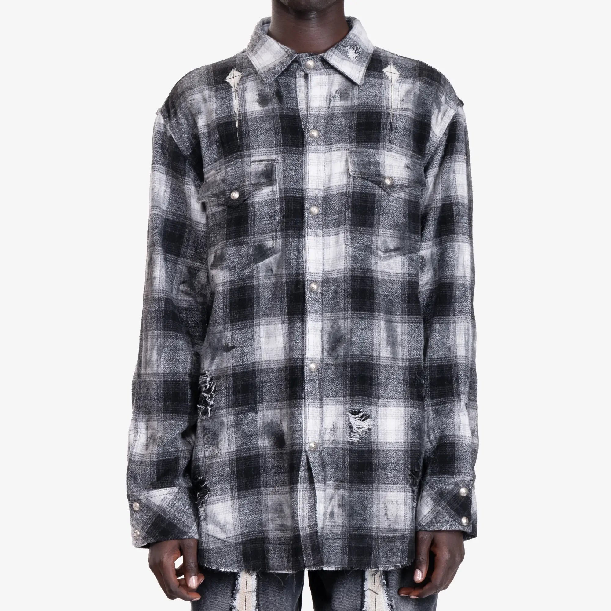 Thug Club Angels Damaged Shirt Black - 1