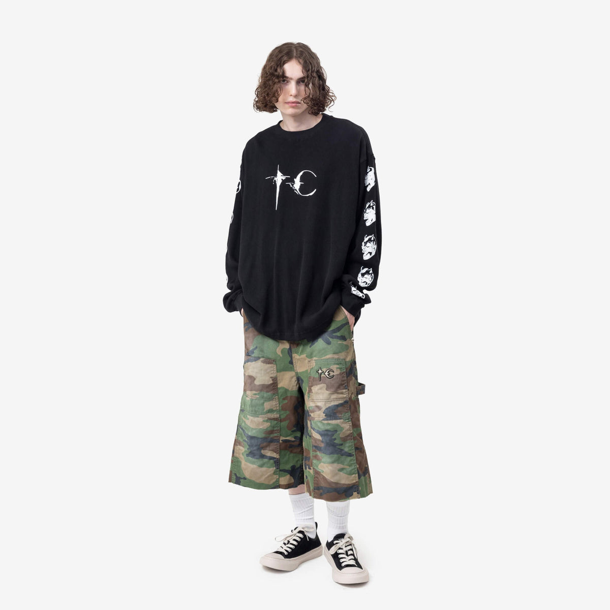 Thug Club Endless Long Sleeve T-Shirt Black-2