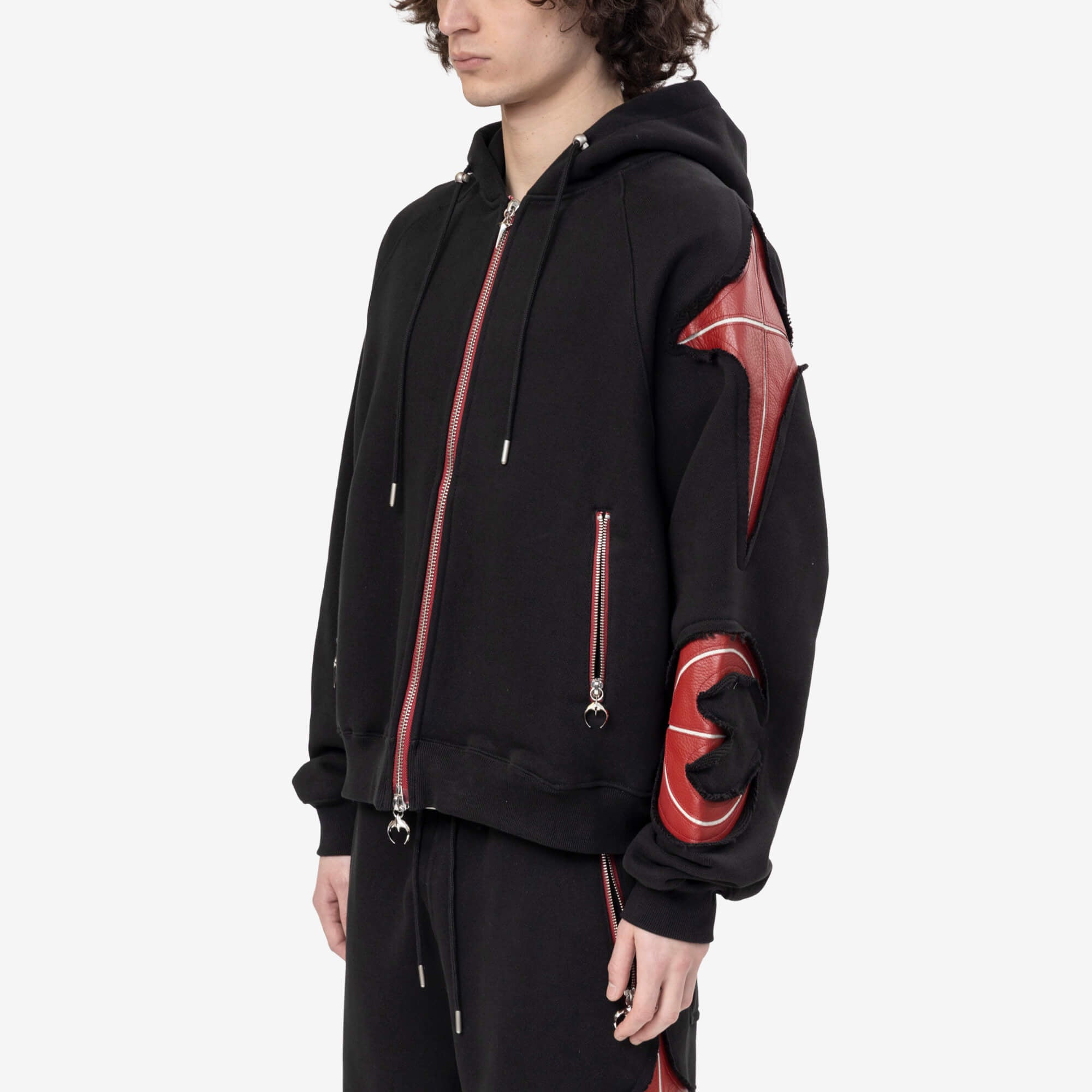 Thug Club New Rock Zip Hoody Black