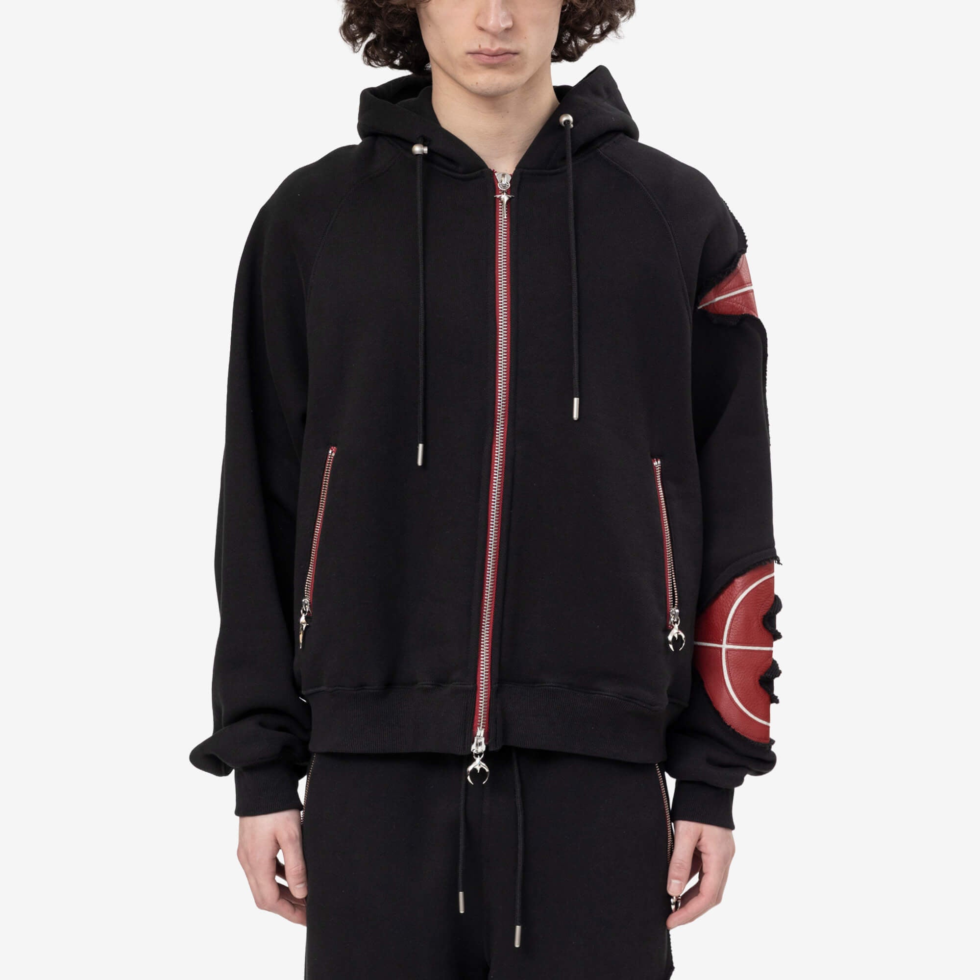 Thug Club New Rock Zip Hoody Black