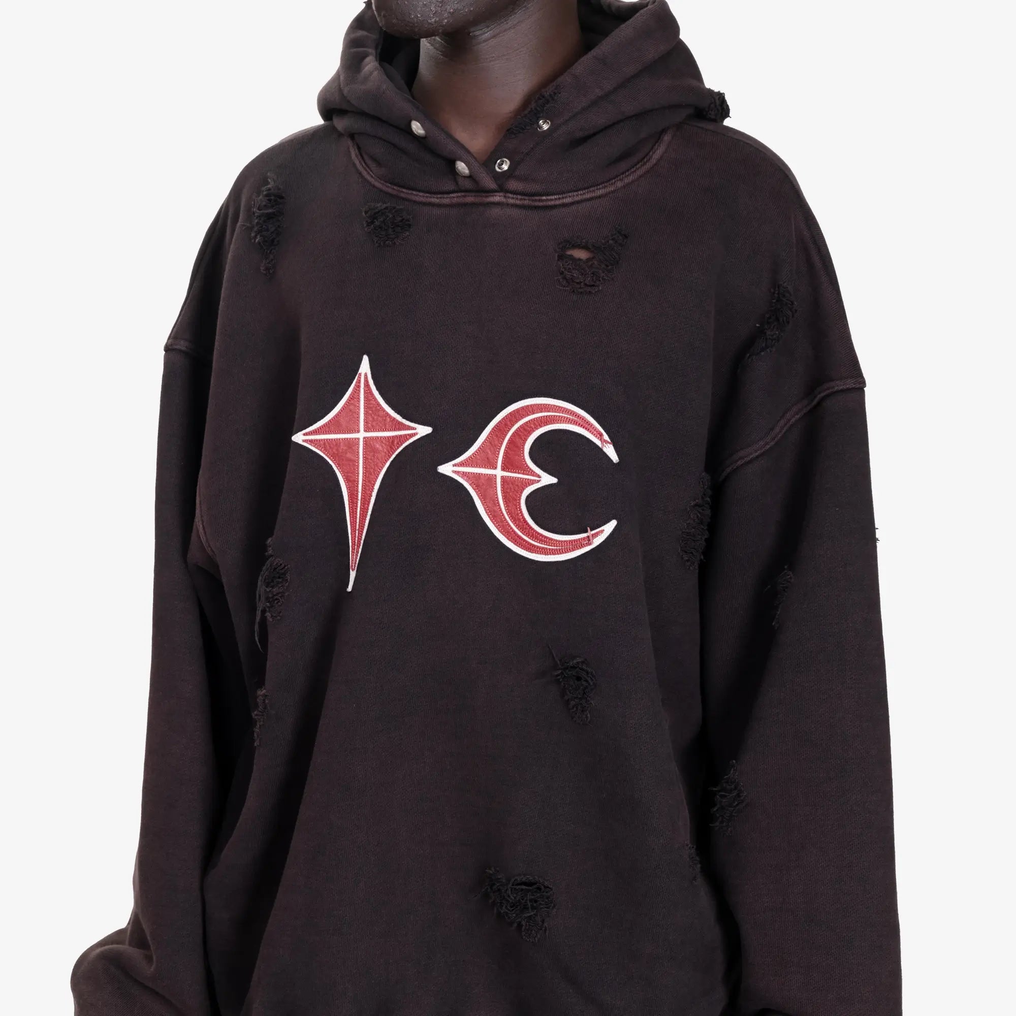 Thug Club Rock Hoody Black - 5