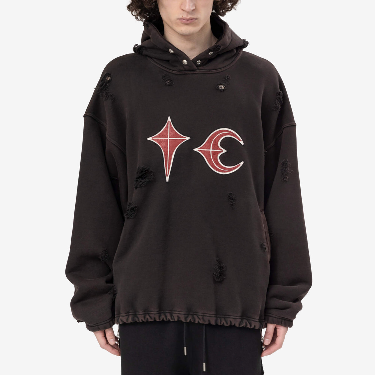 Thug Club Rock フーディー Black｜Feuille