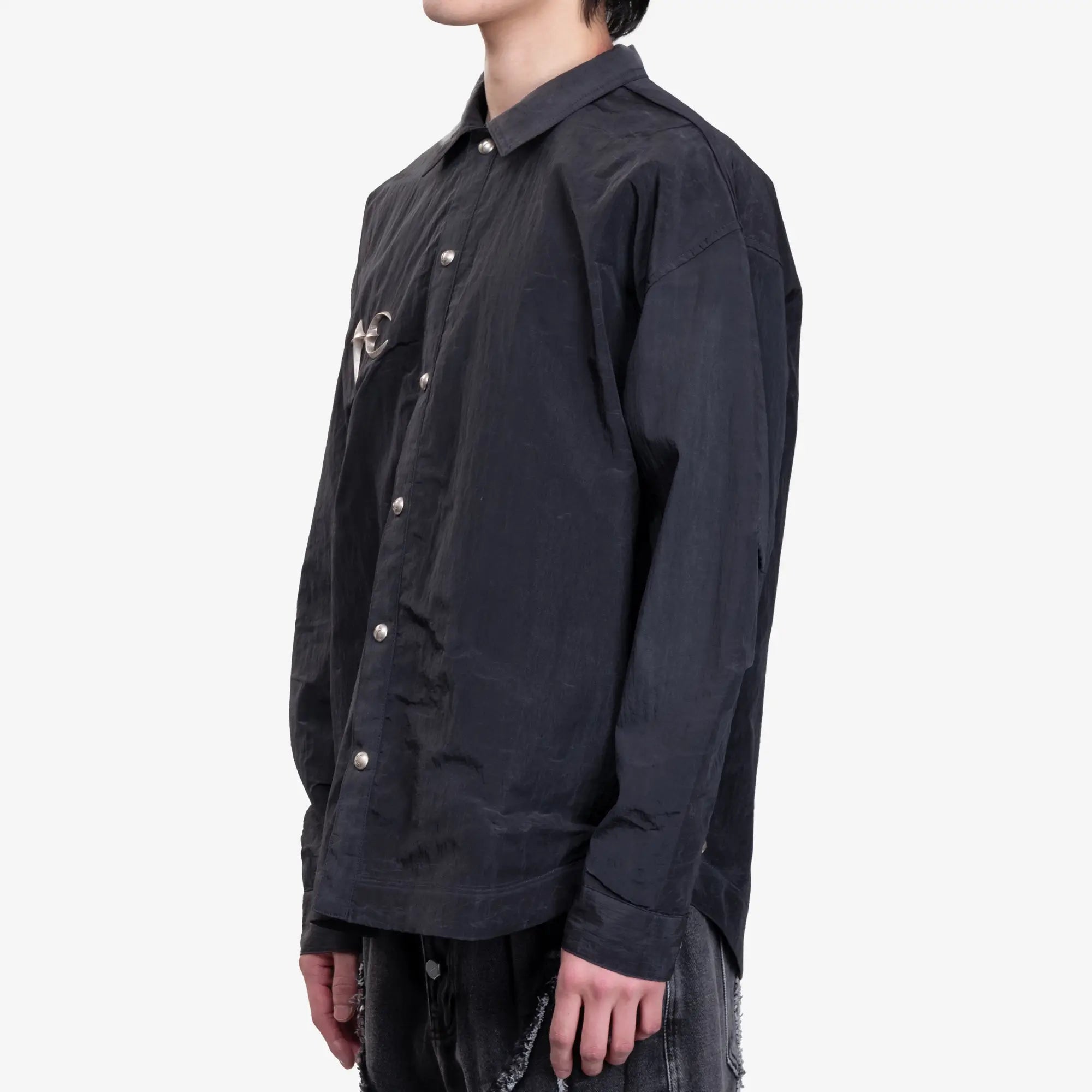 Thug Club Scarred Officer Shirt Black - 3