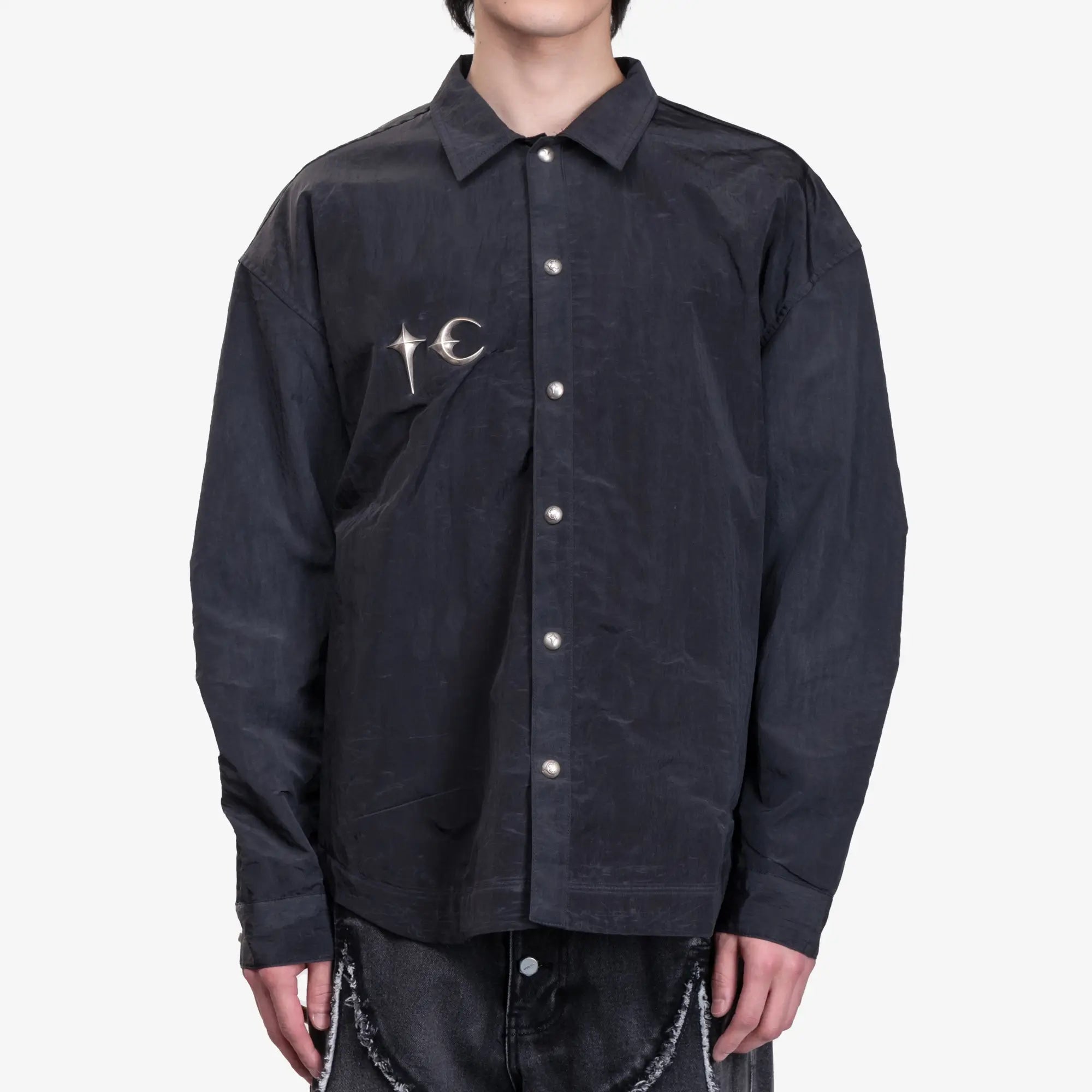 Thug Club Scarred Officer Shirt Black - 1