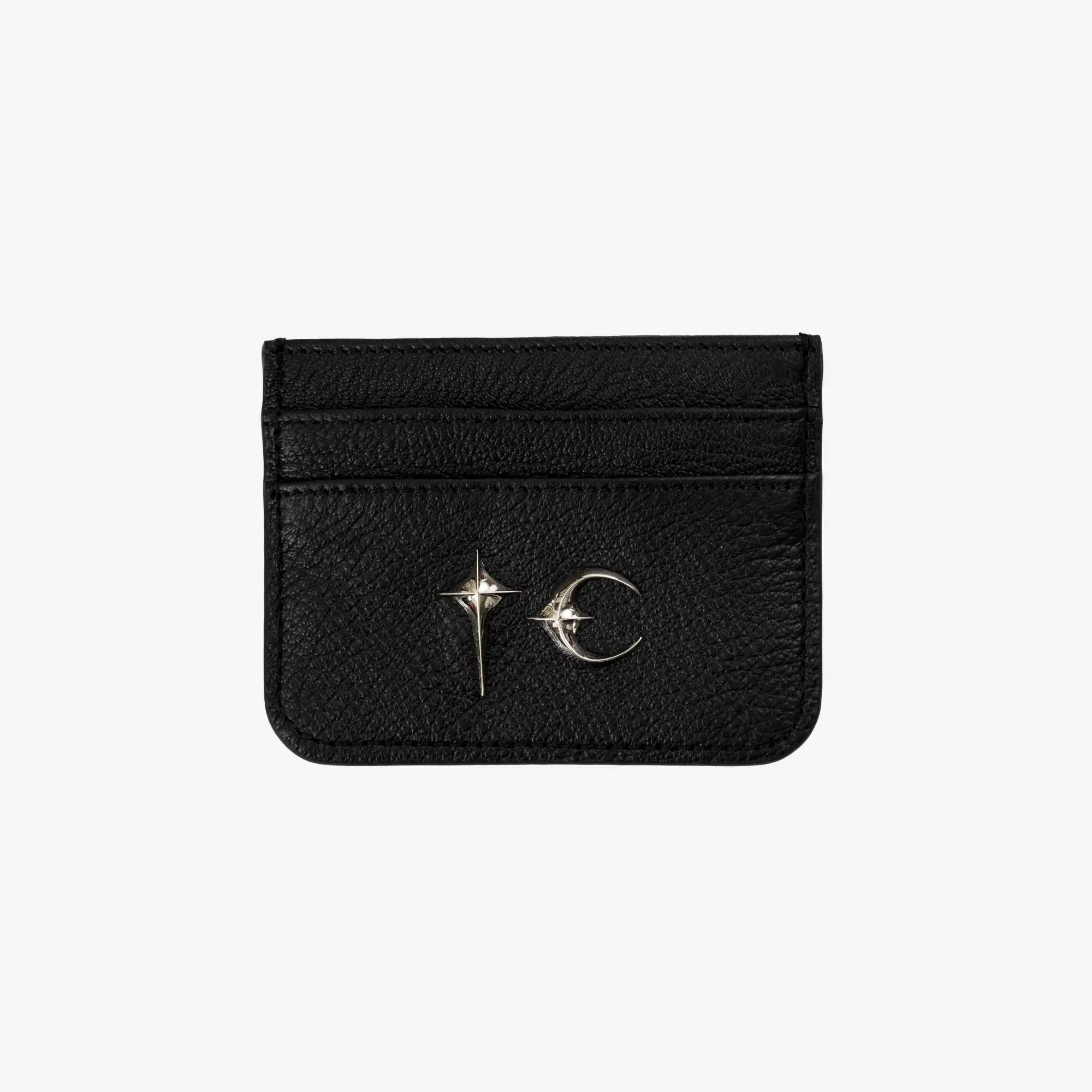Thug Club TC Leather Card Holder Black - 1