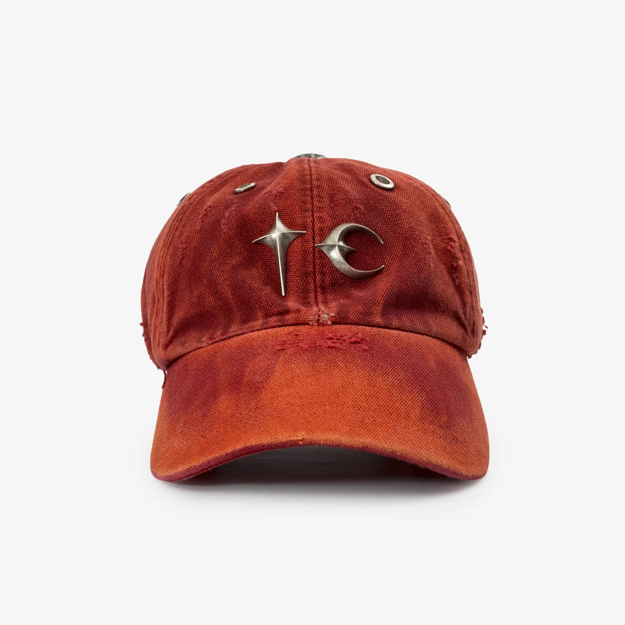 Thug Club TC Two Tone Washed Cap Red - 1