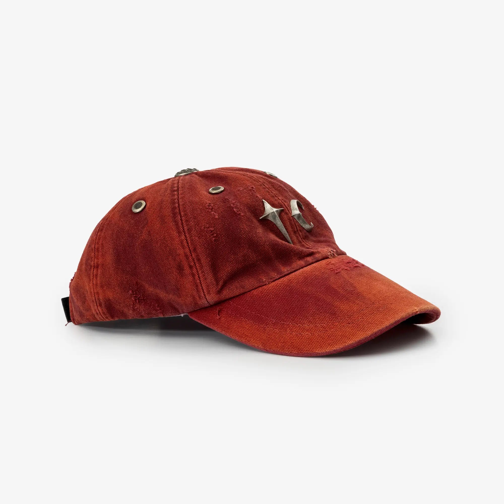 Thug Club TC Two Tone Washed Cap Red - 2