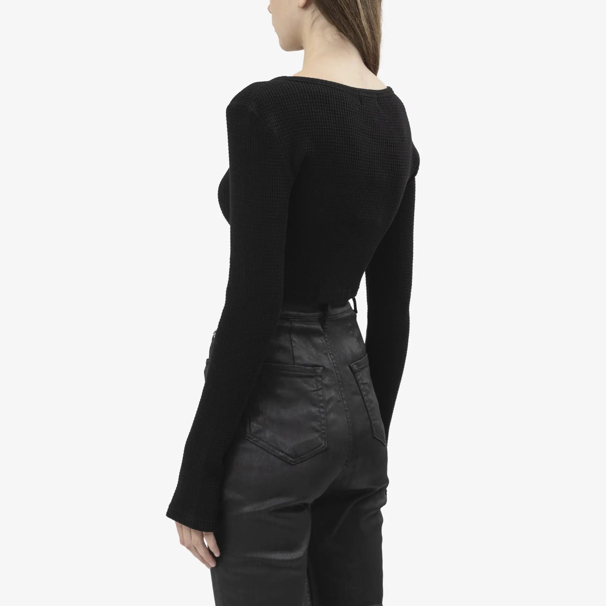 Thug Club Womens TC Cardigan Black - 4