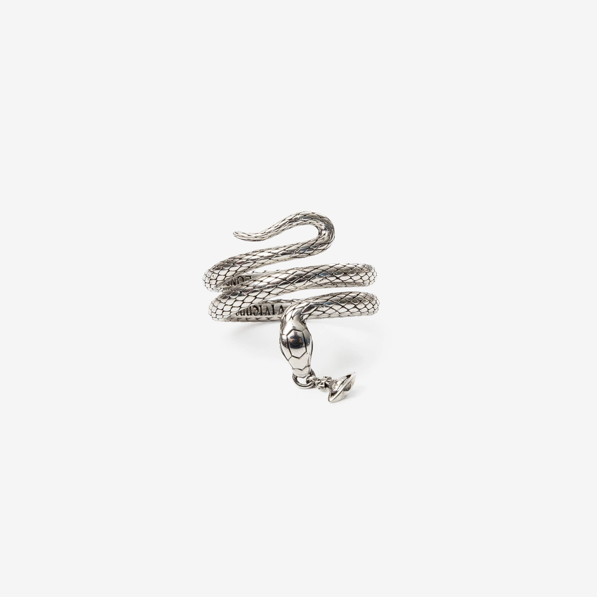 Vivienne Westwood Albane Ring Antique Platinum-1