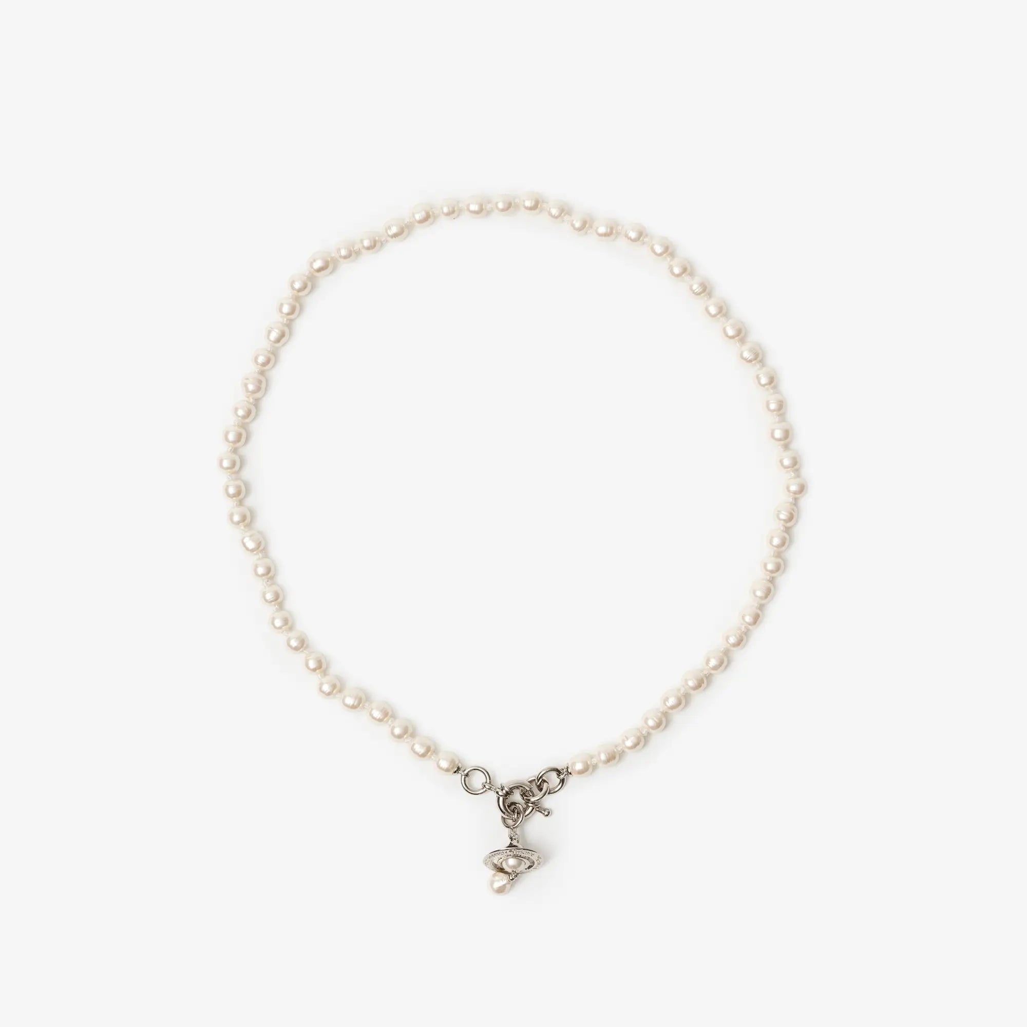 Vivienne Westwood Aleksa Necklace Platinum - 1