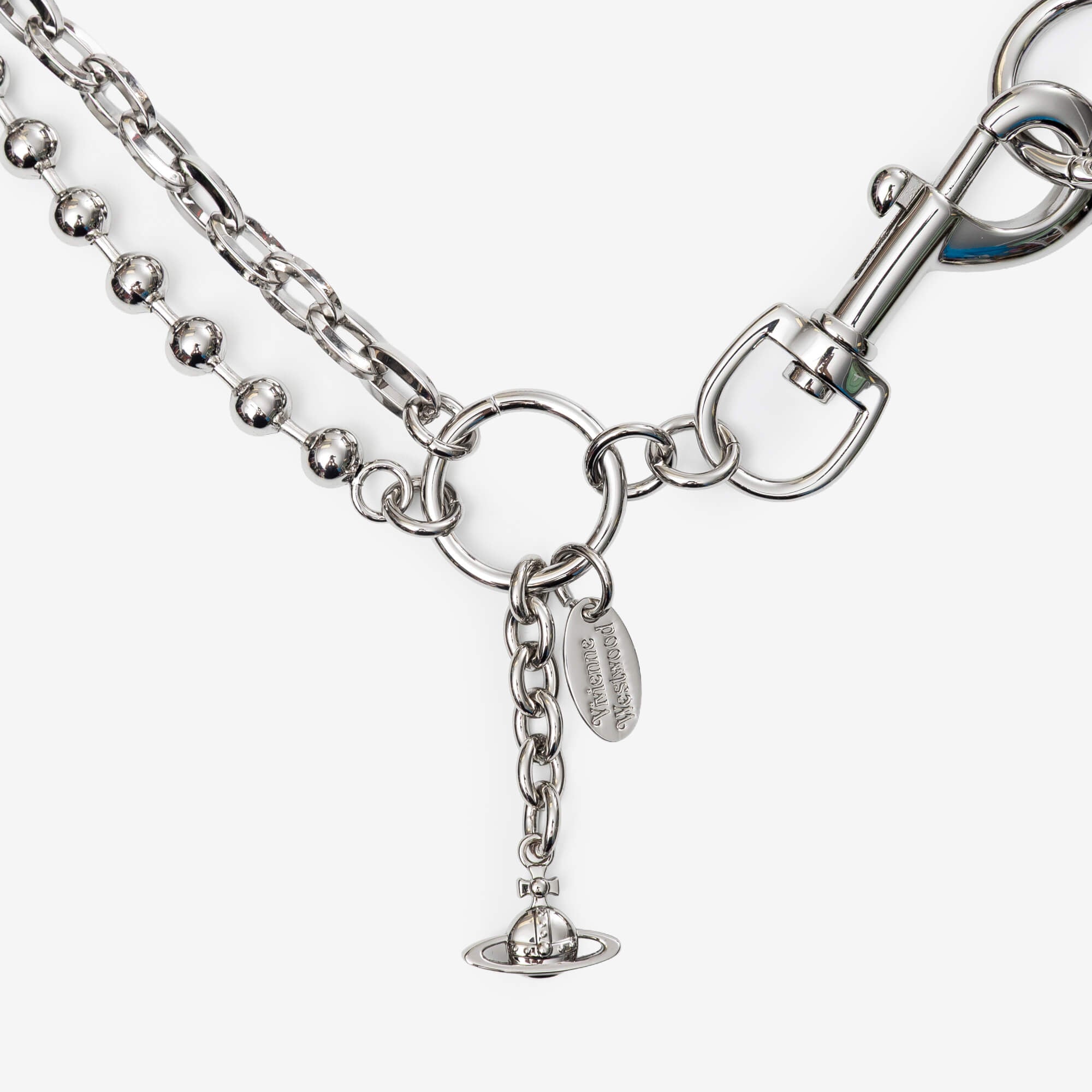 Vivienne Westwood Belt Chain Silver-2