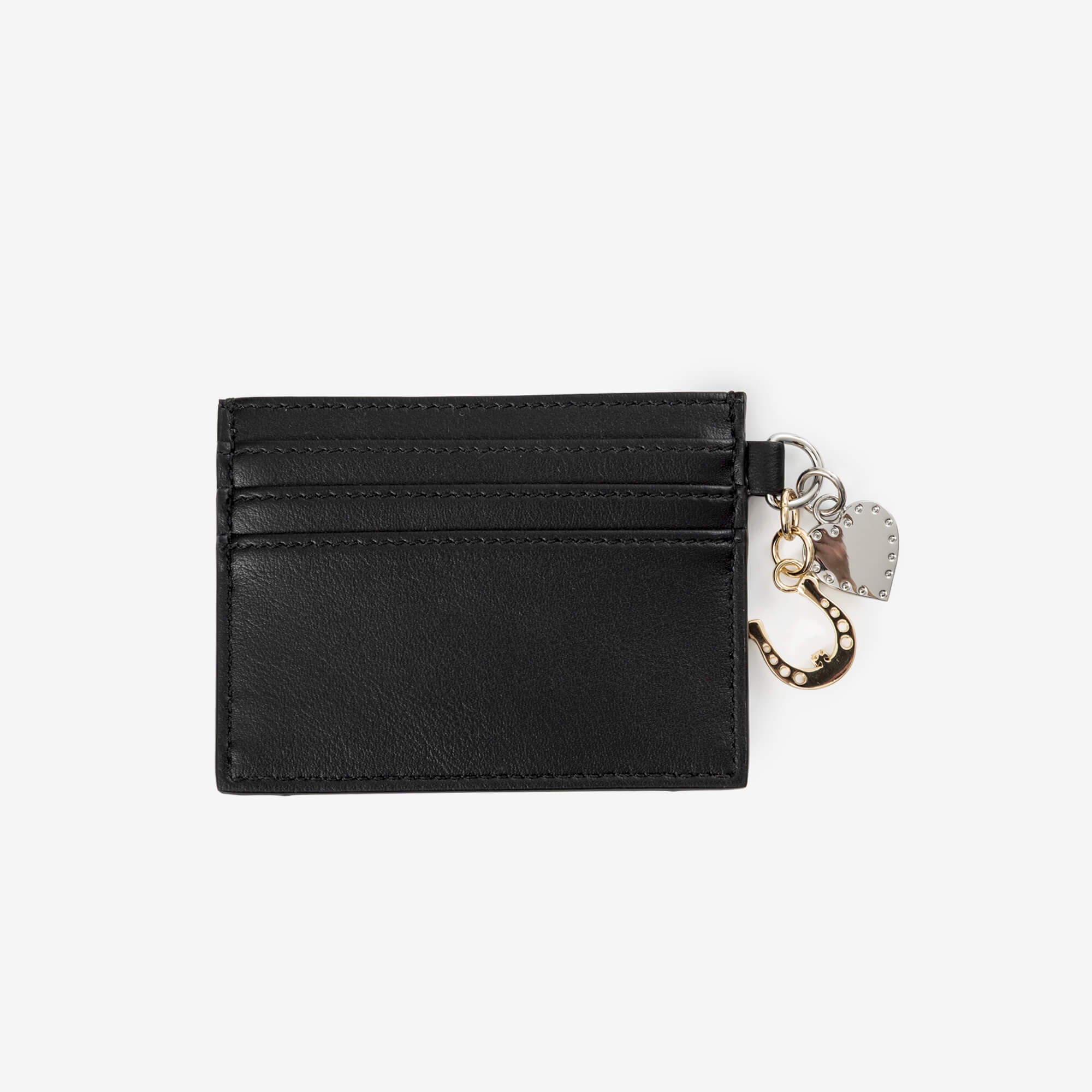 Vivienne Westwood Card Holder with Charms Black-2
