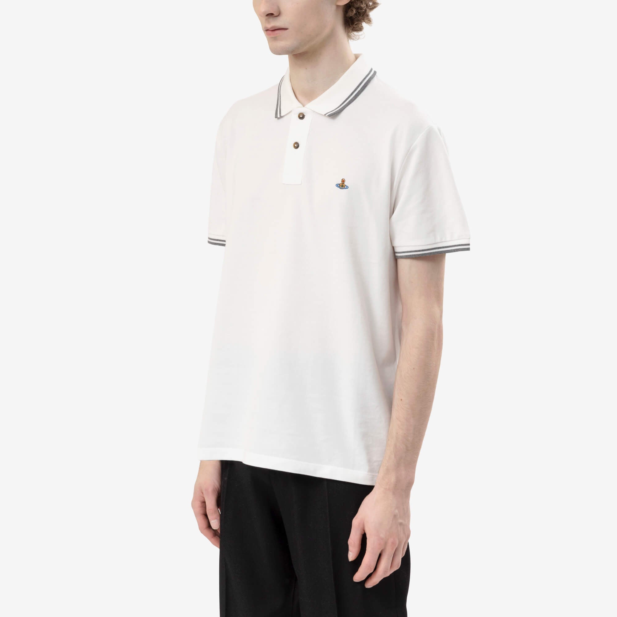 Vivienne Westwood Classic Polo White-3